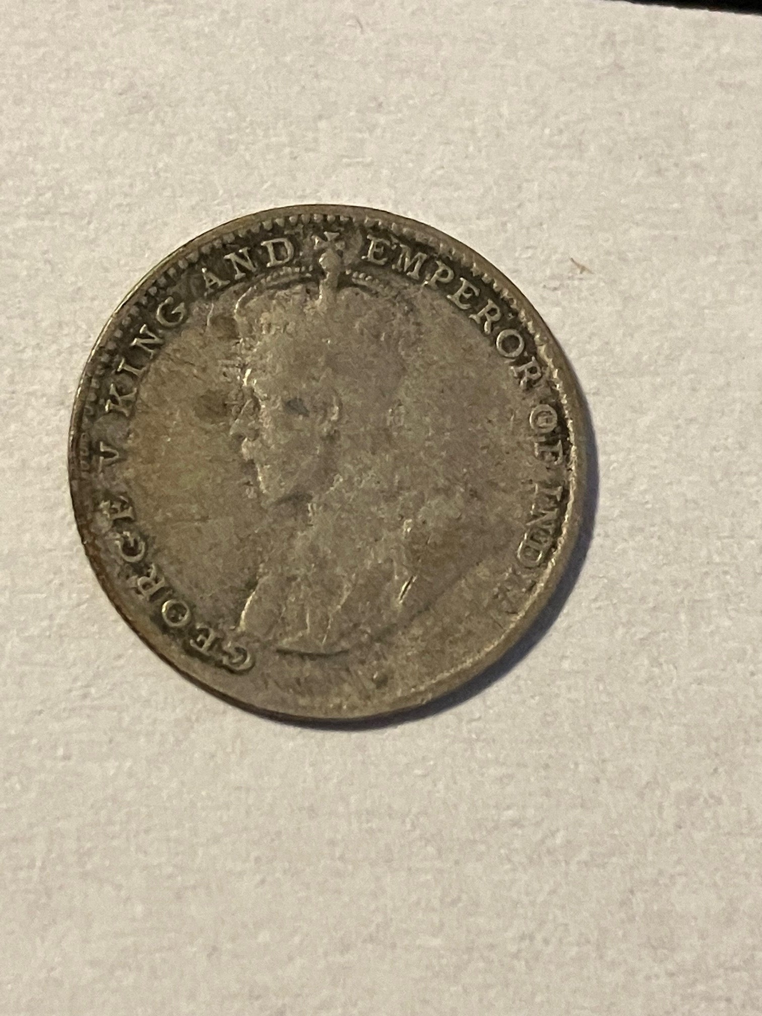 10 Cents Ceylon 1920