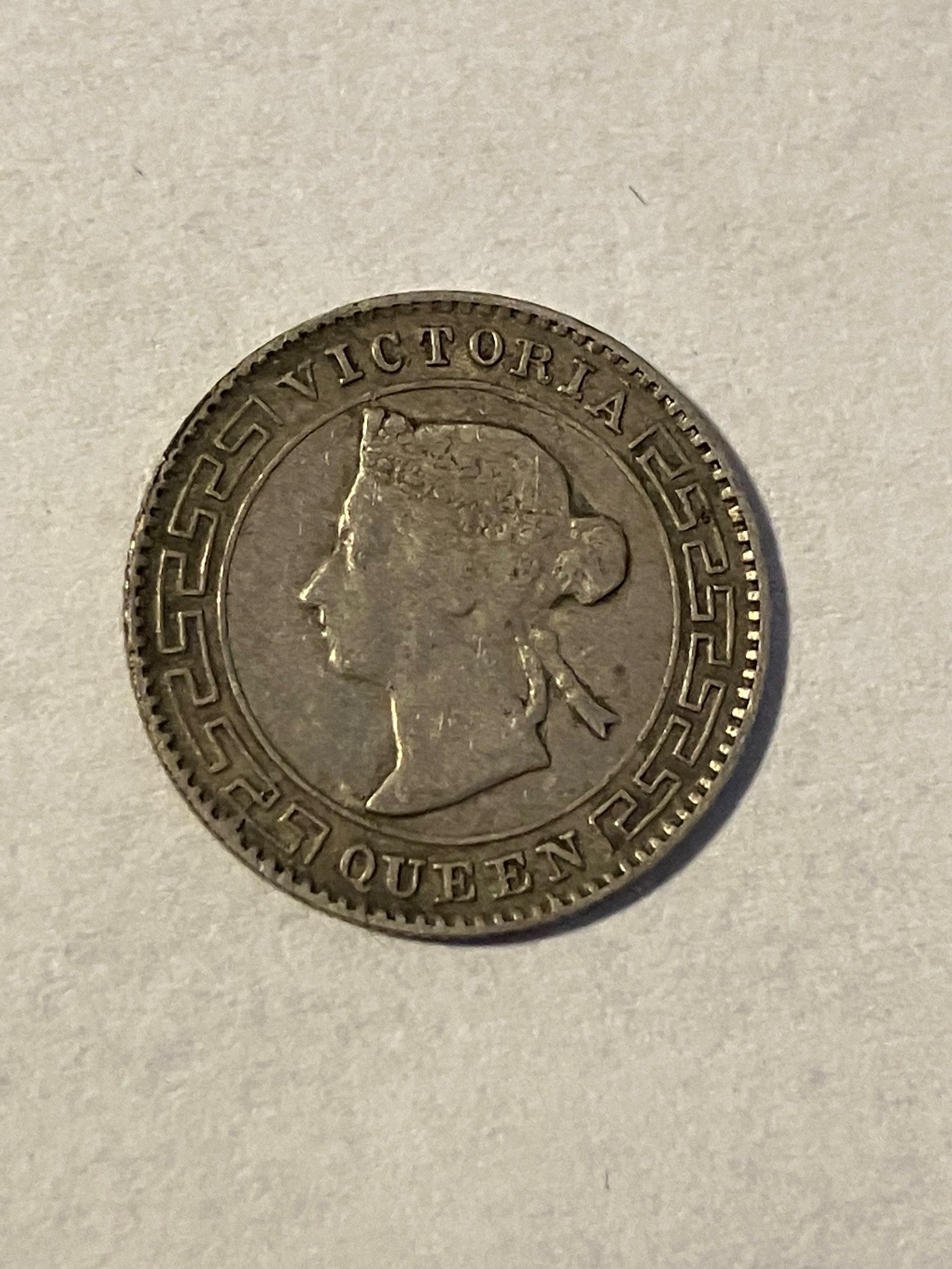 10 Cents Ceylon 1893