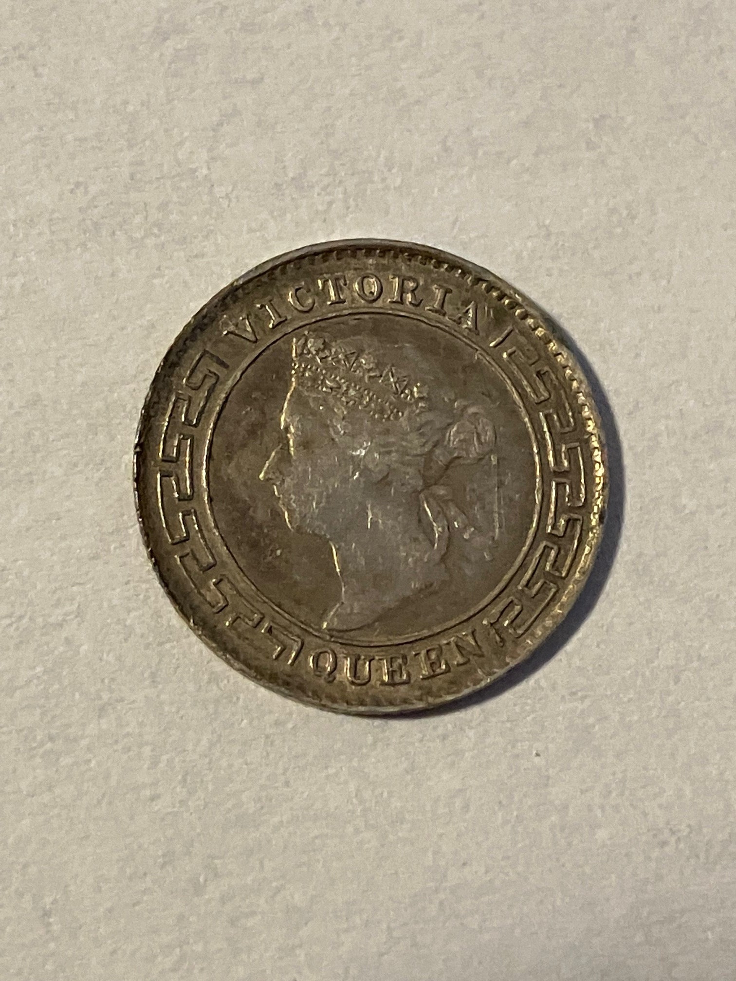 10 Cents Ceylon 1897