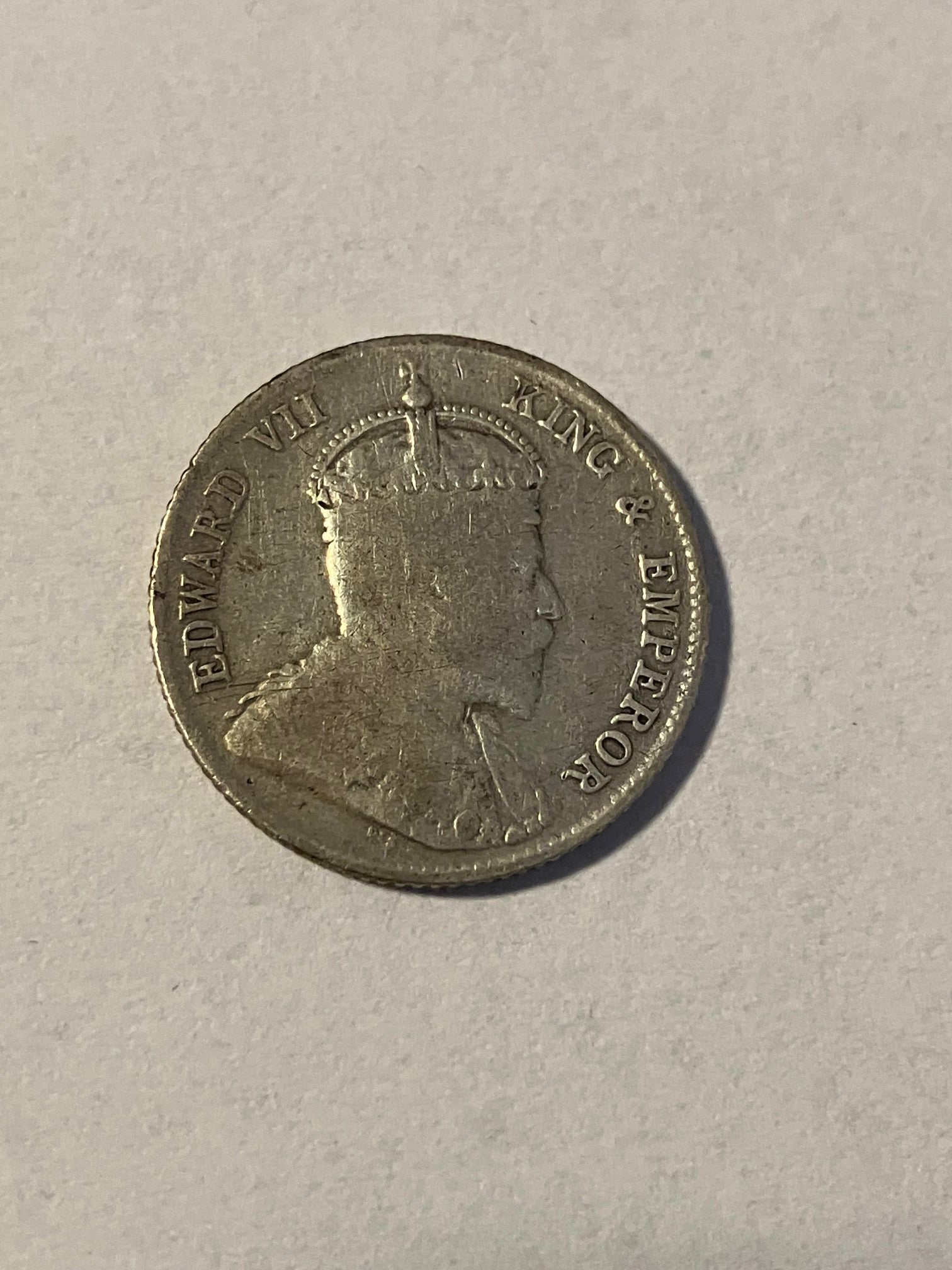 25 Cents Ceylon 1910