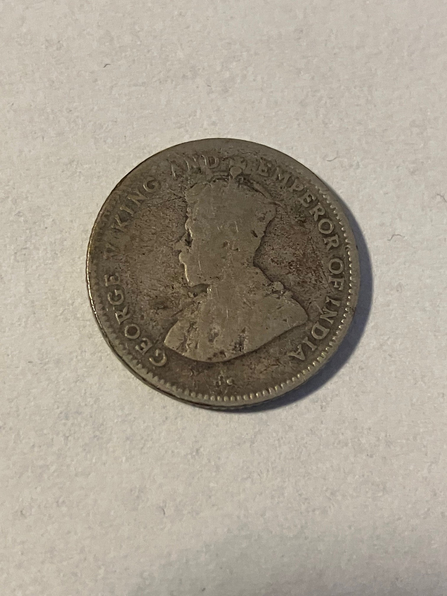 25 Cents Ceylon 1920