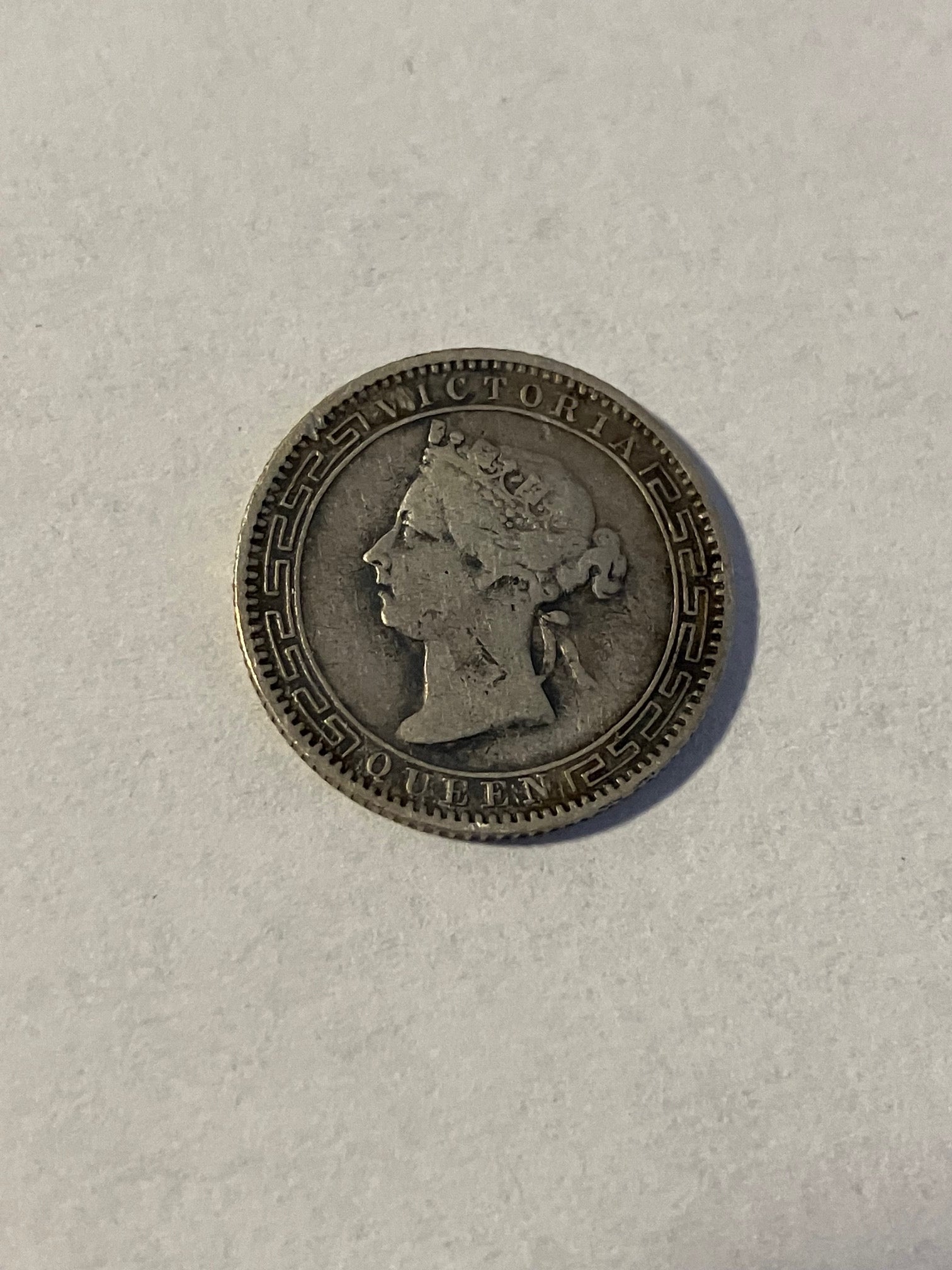 25 Cents Ceylon 1892