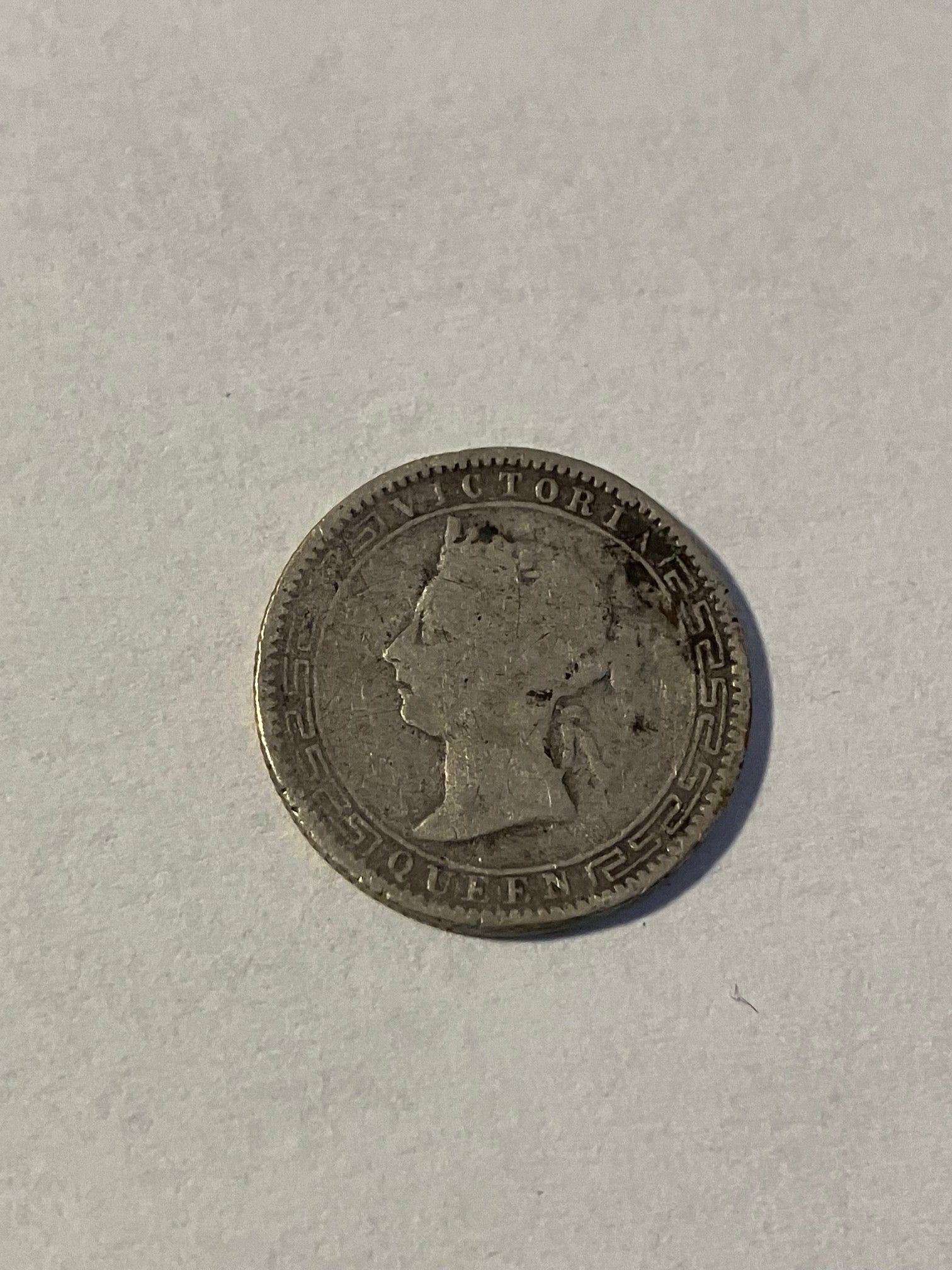 25 Cents Ceylon 1895