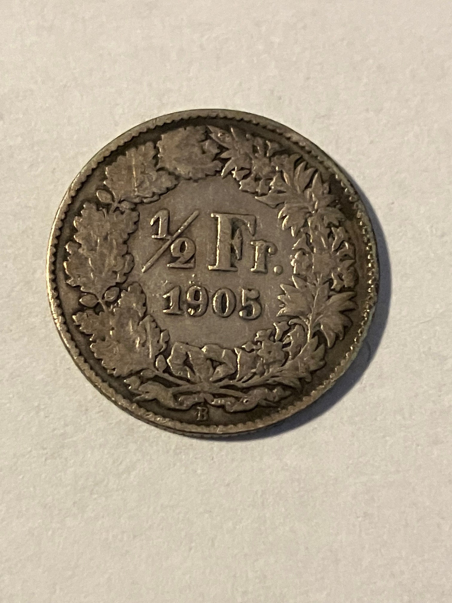 1/2 Franc 1905 Switzerland