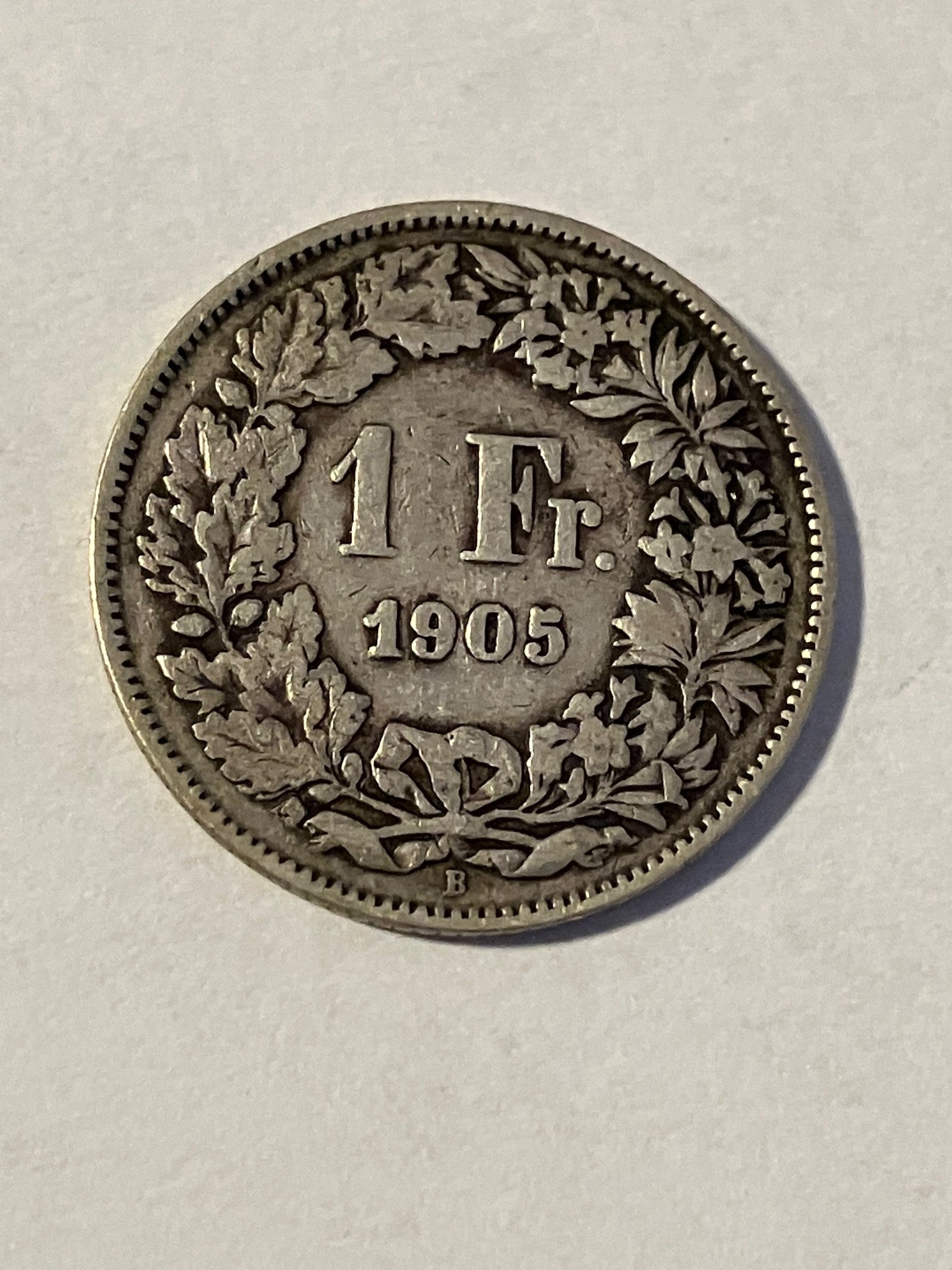 1 Franc Switzerland 1905