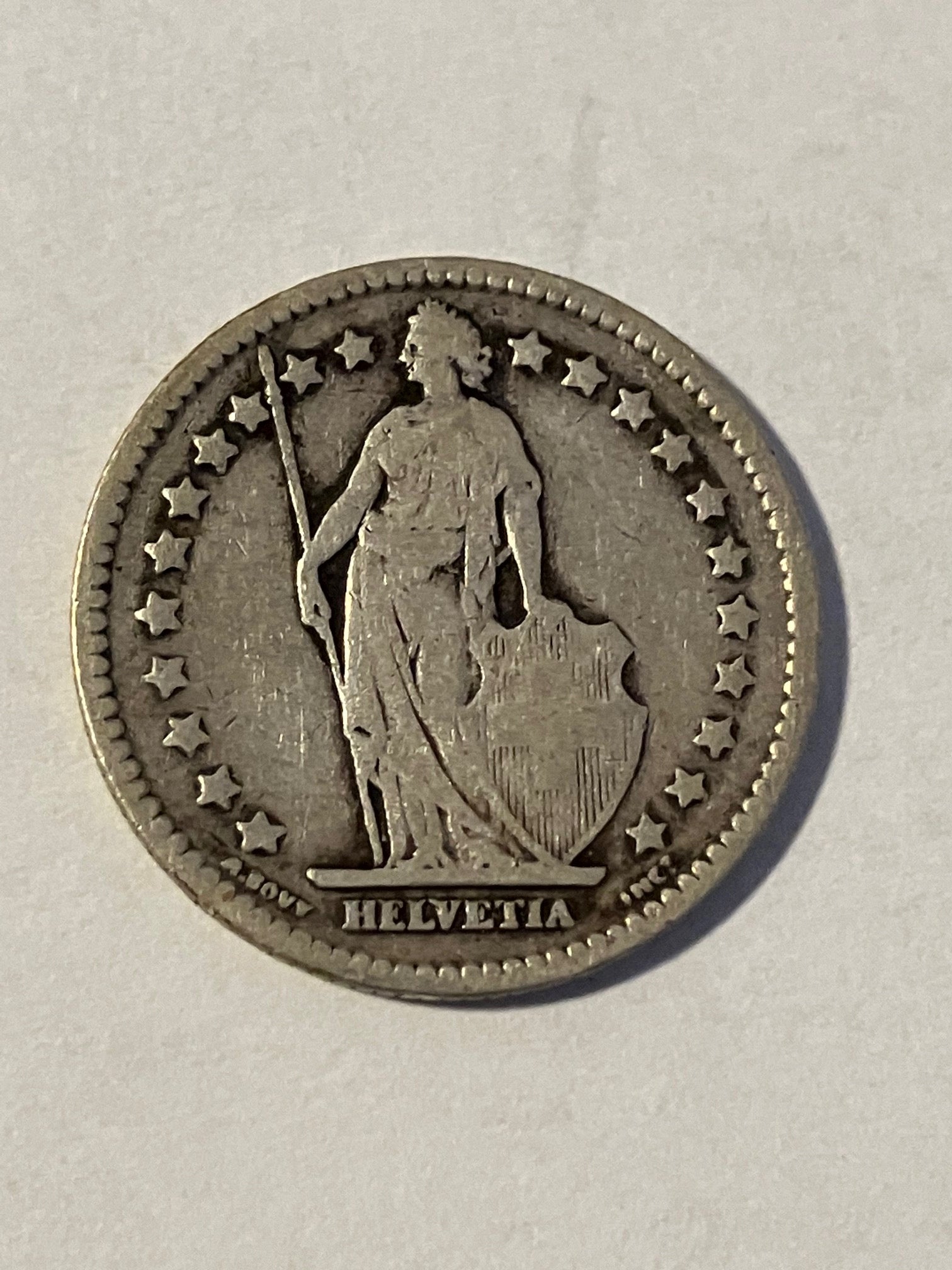 1 Franc Switzerland 1905