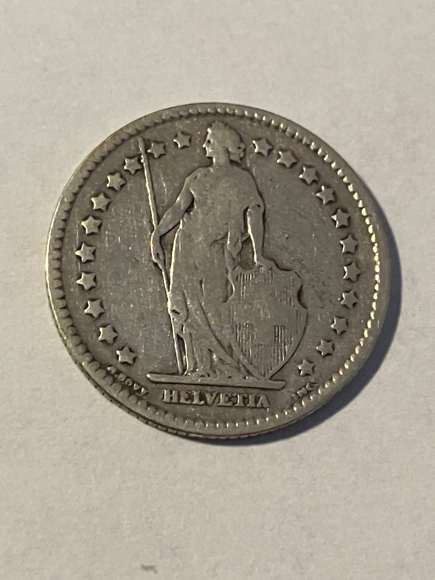 1 Franc Switzerland 1904