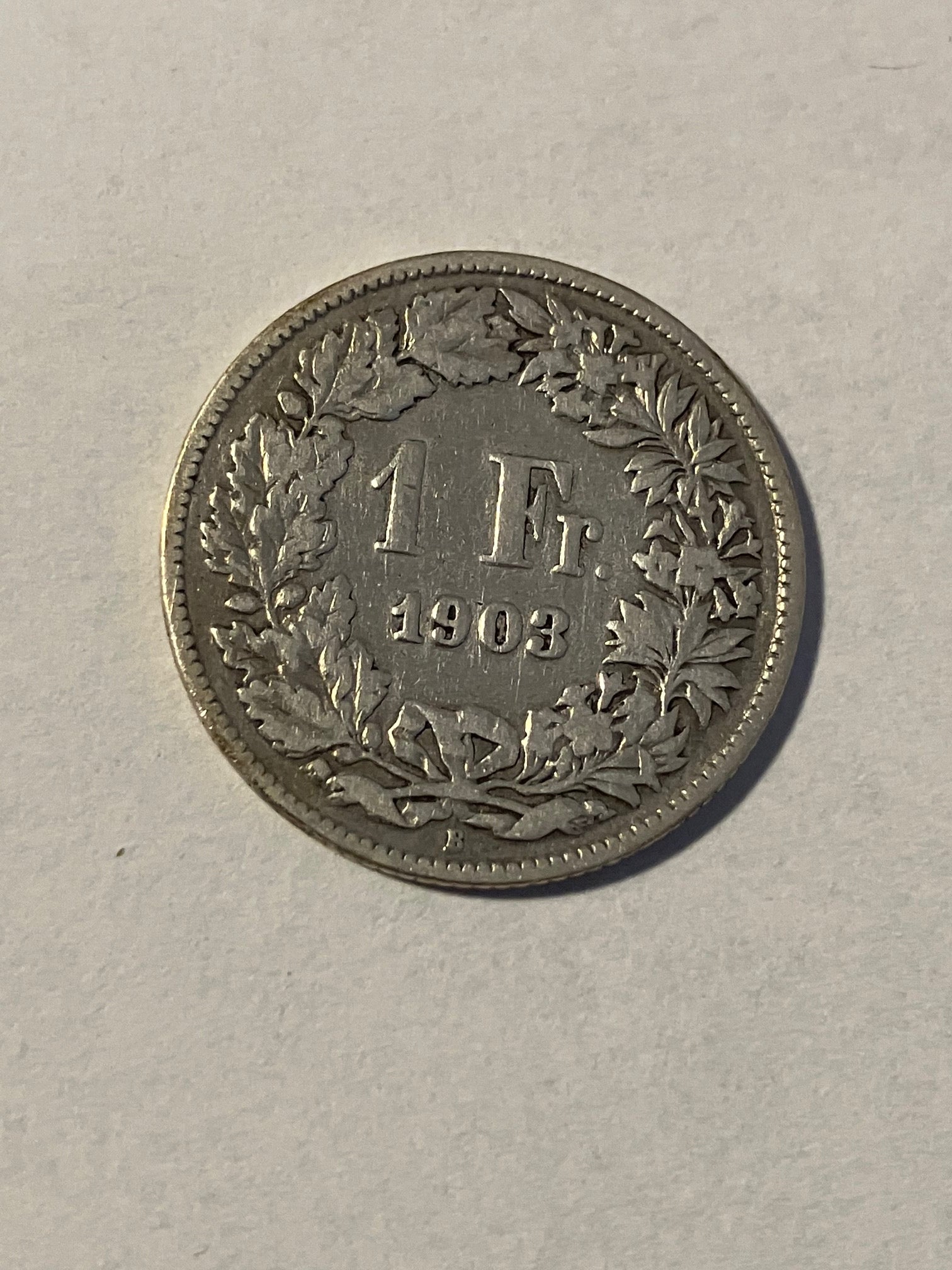 1 Franc Switzerland 1903