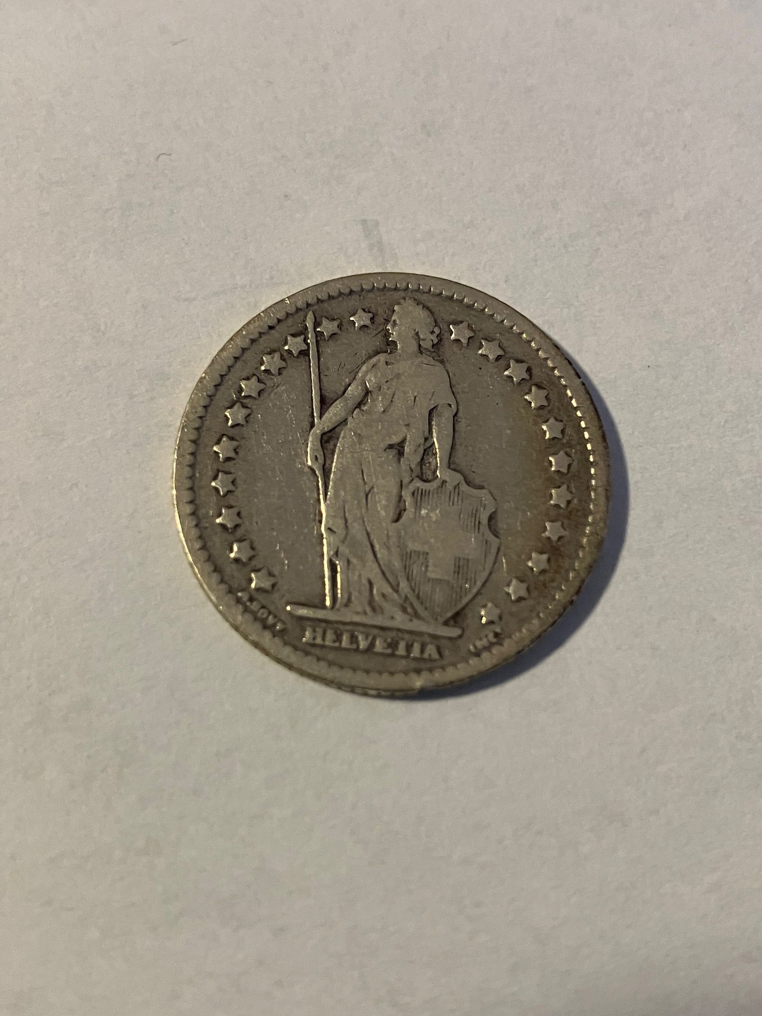 1 Franc Switzerland 1887