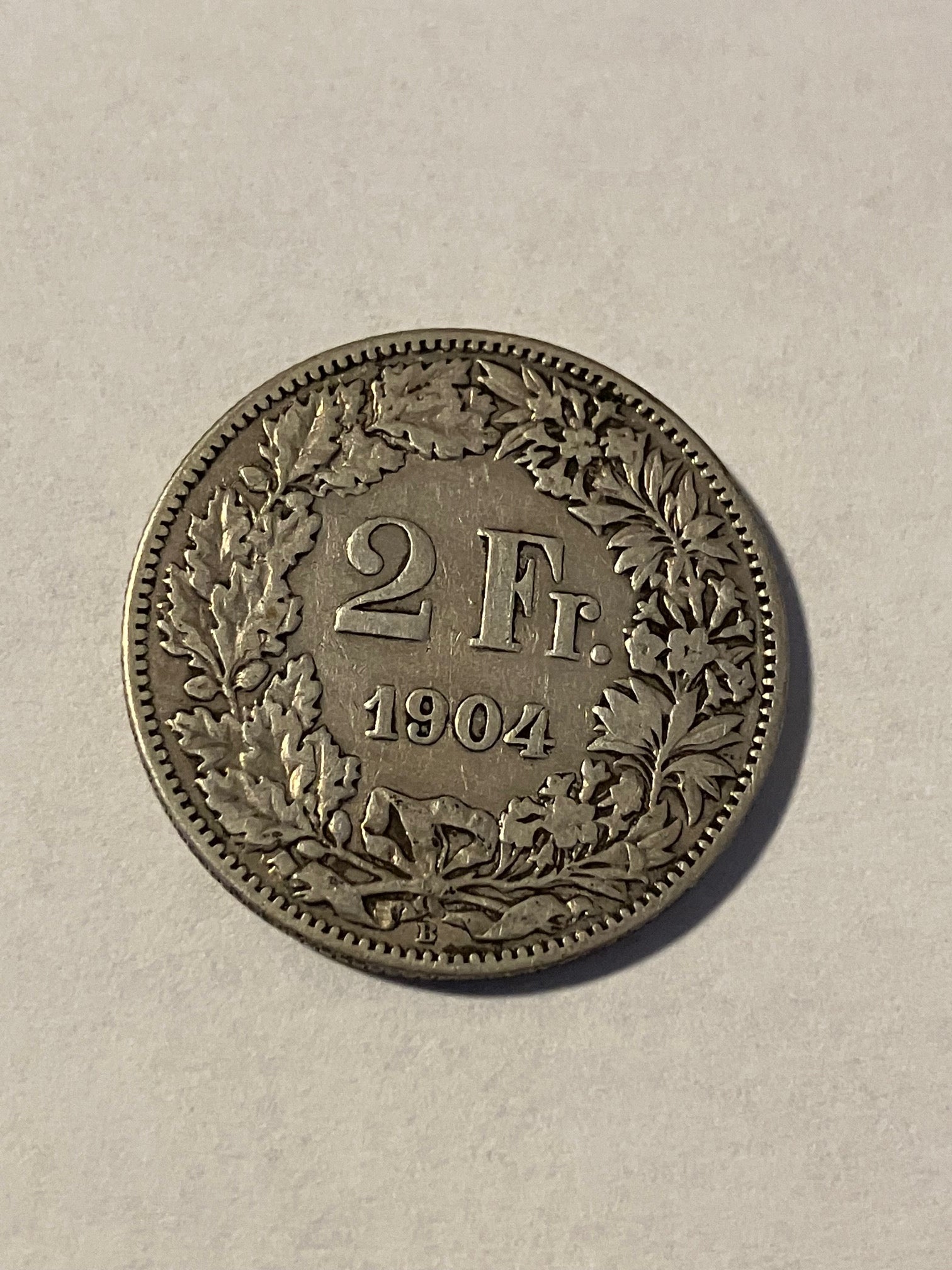 2 Francs Switzerland 1904
