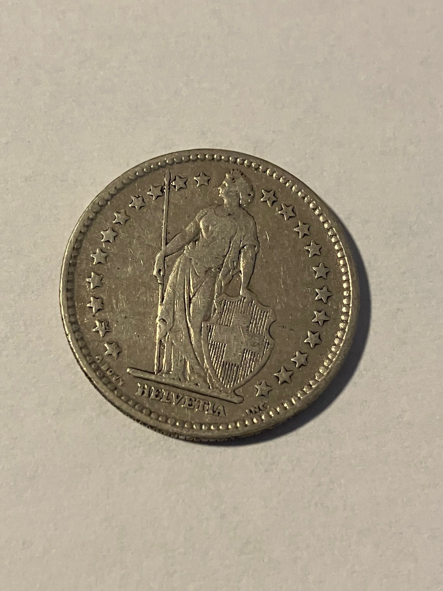 2 Francs Switzerland 1904
