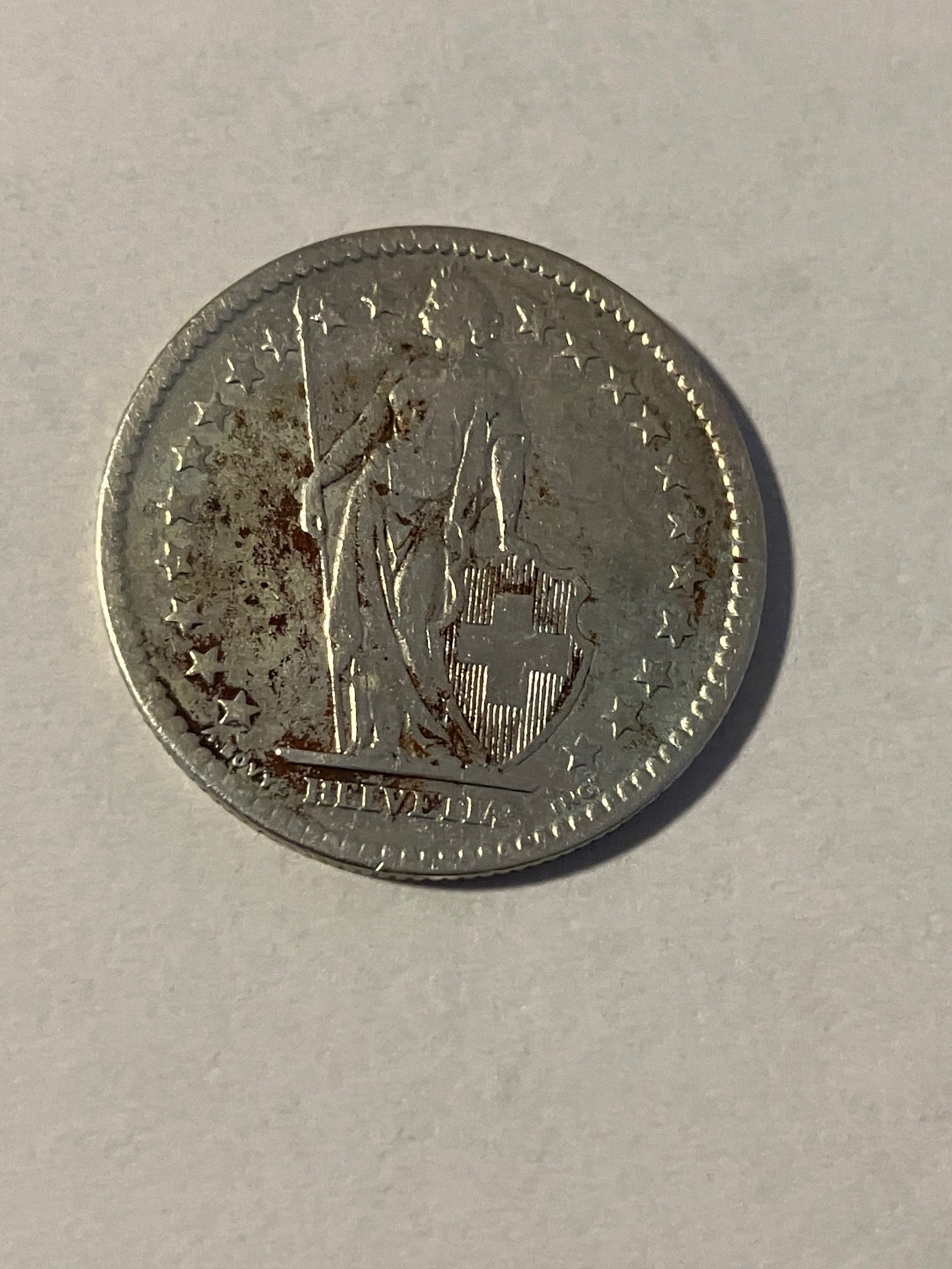 2 Francs Switzerland 1878