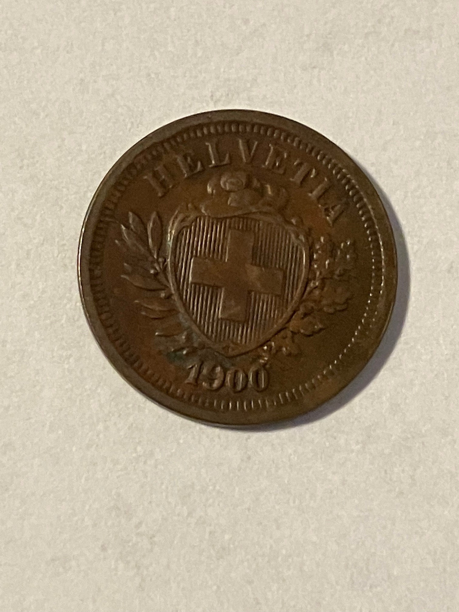1 Rappen Switzerland 1900