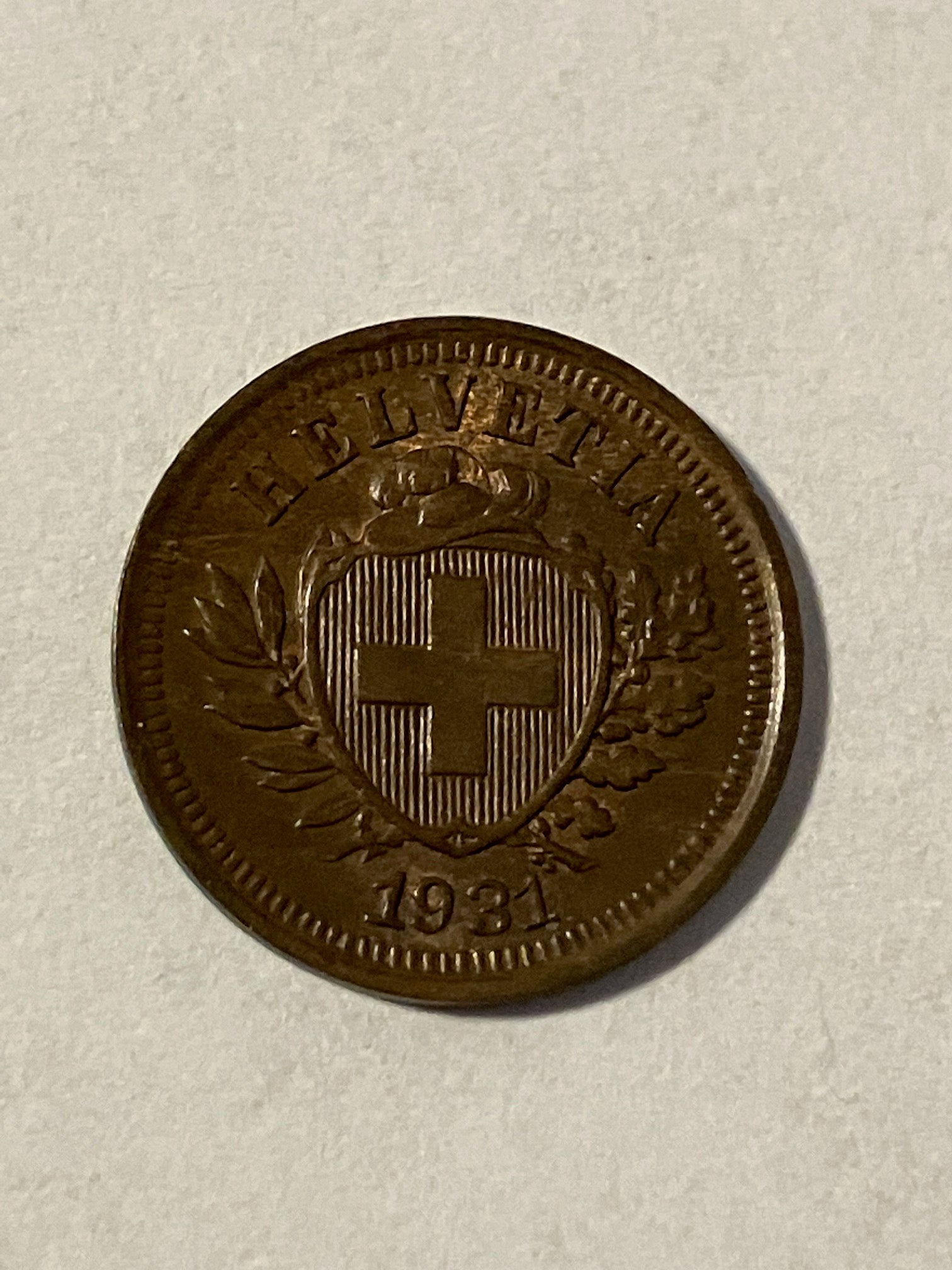 1 Rappen Switzerland 1931
