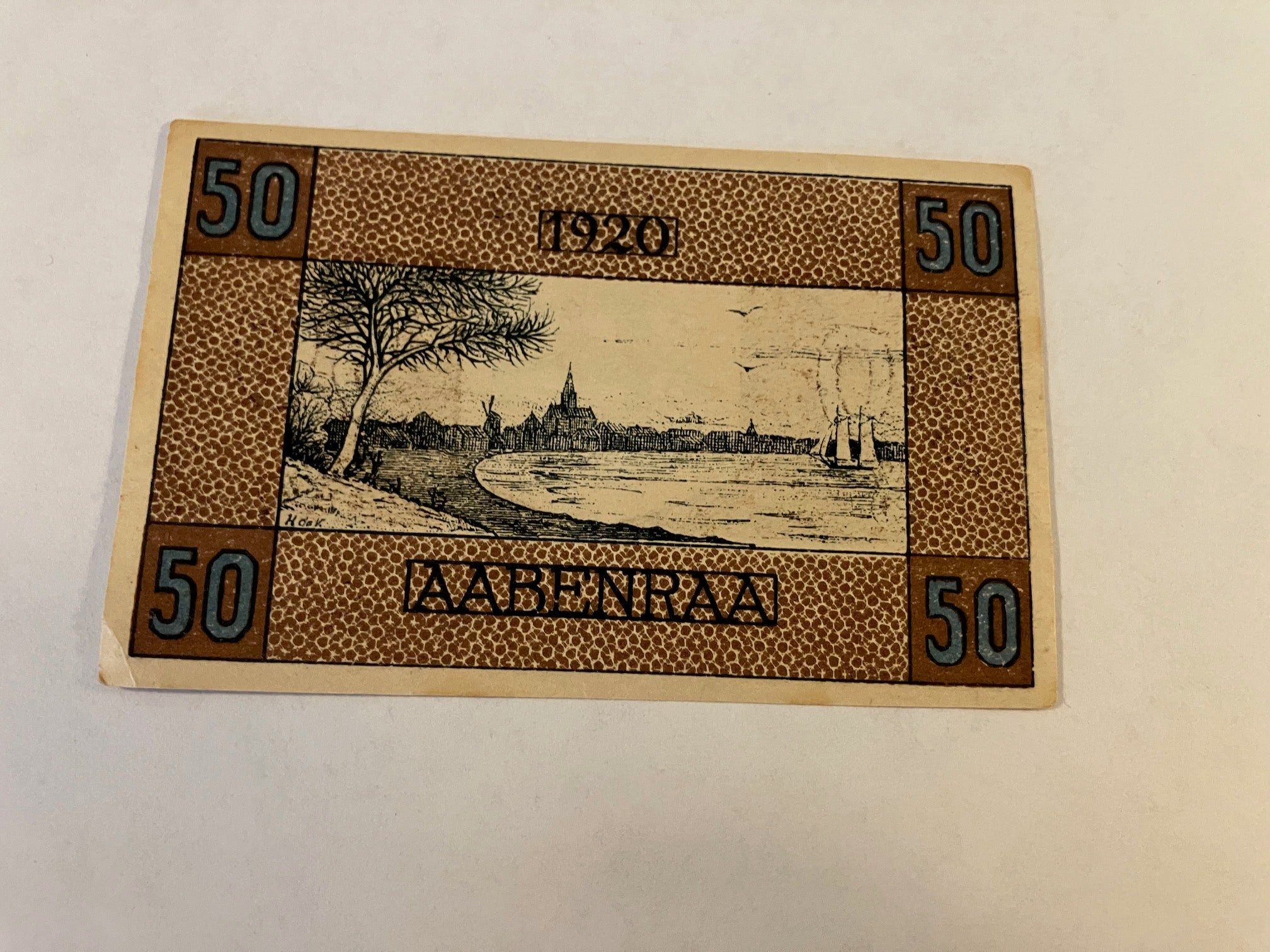 50 Pfennig Aabenraa