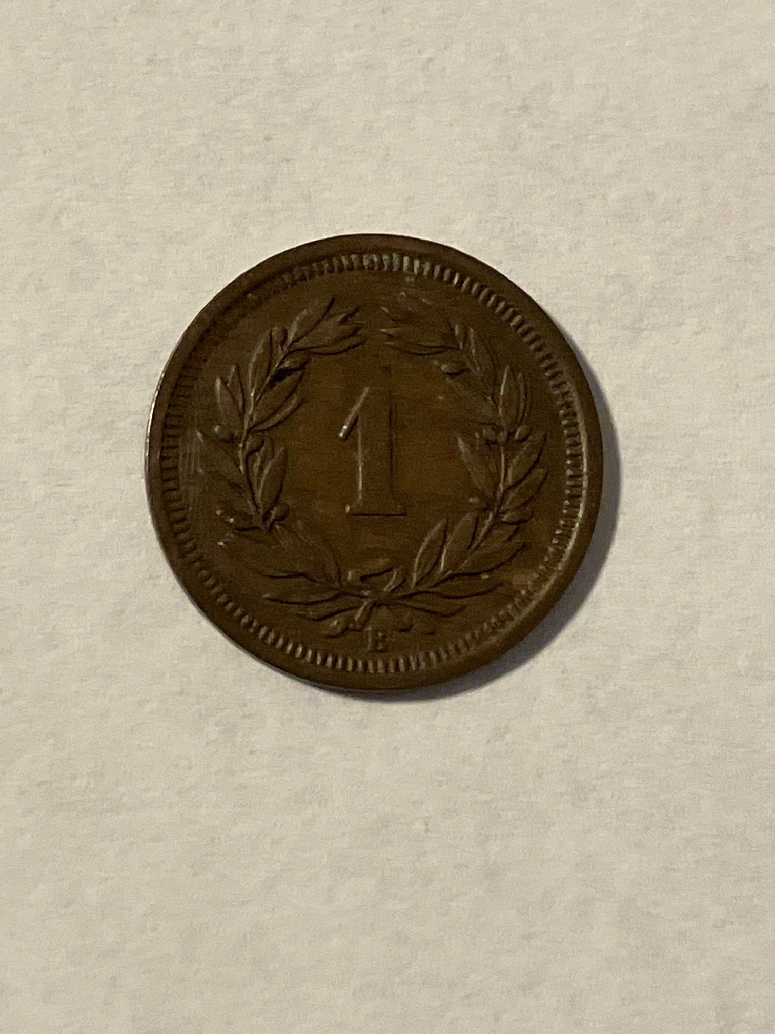 1 Rappen Switzerland 1928