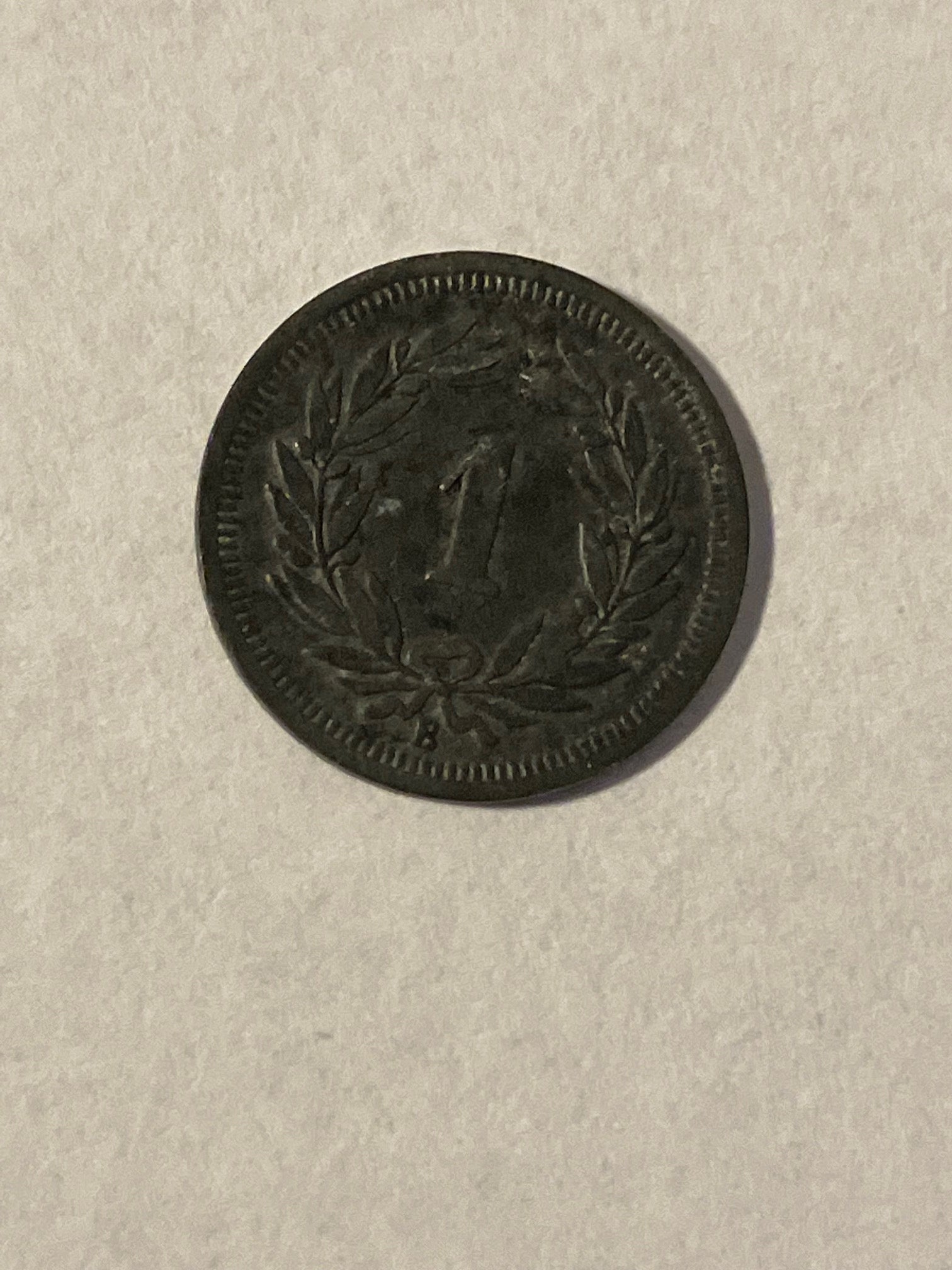 1 Rappen Switzerland 1943
