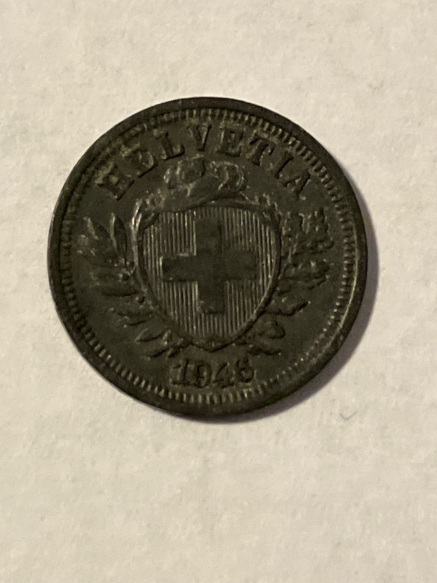 1 Rappen Switzerland 1946