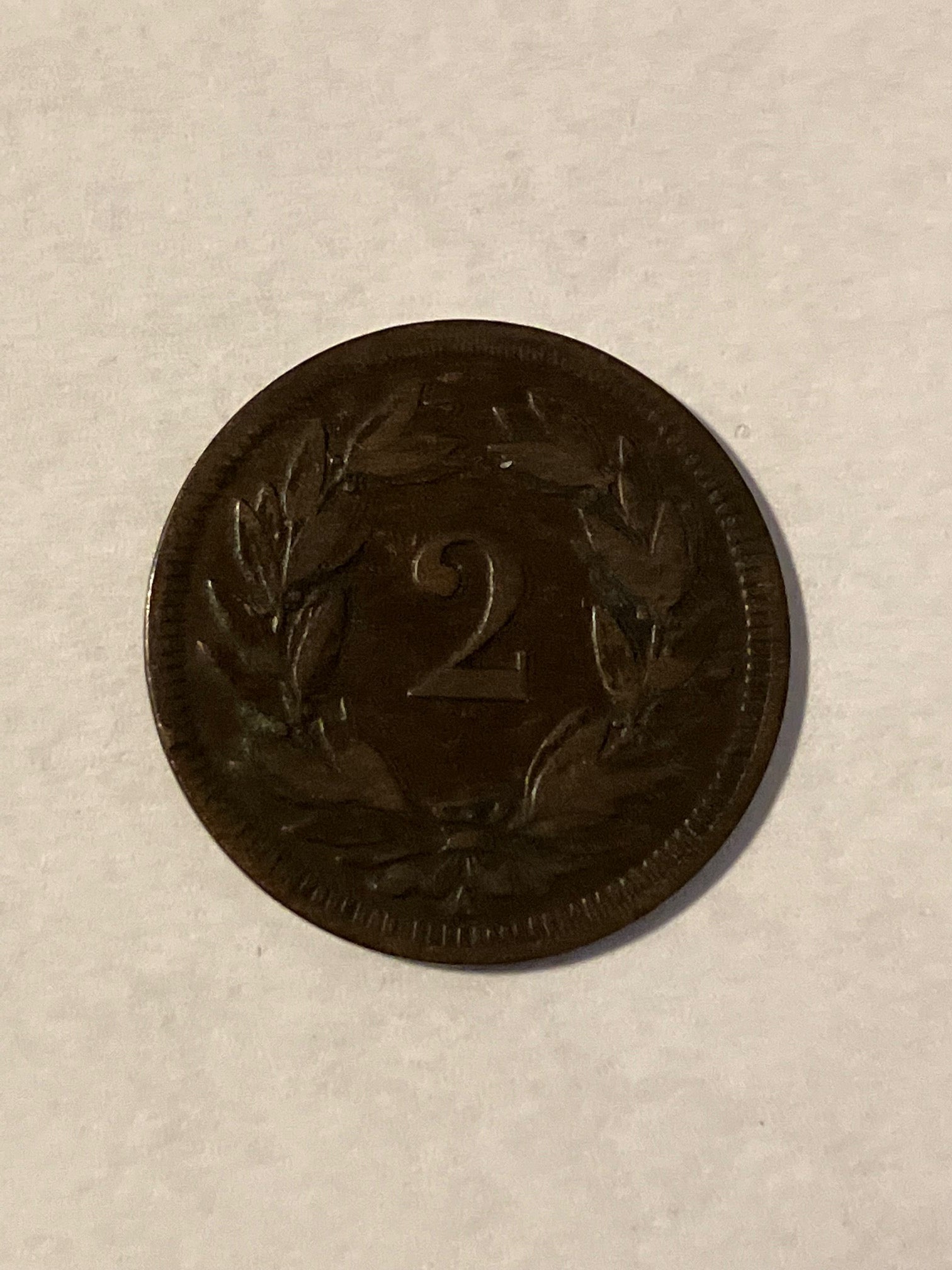 2 Rappen Switzerland 1851