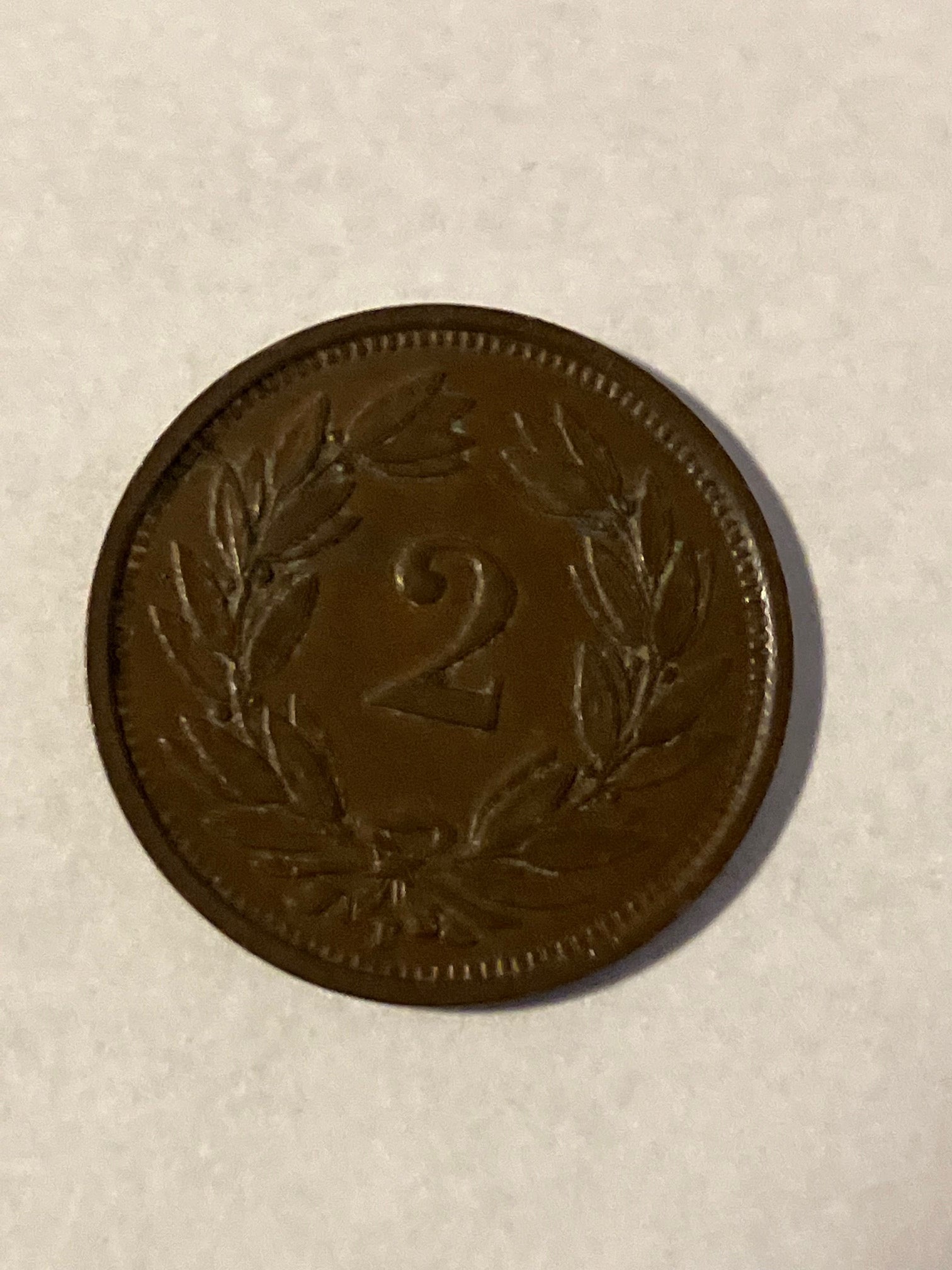 2 Rappen Switzerland 1925
