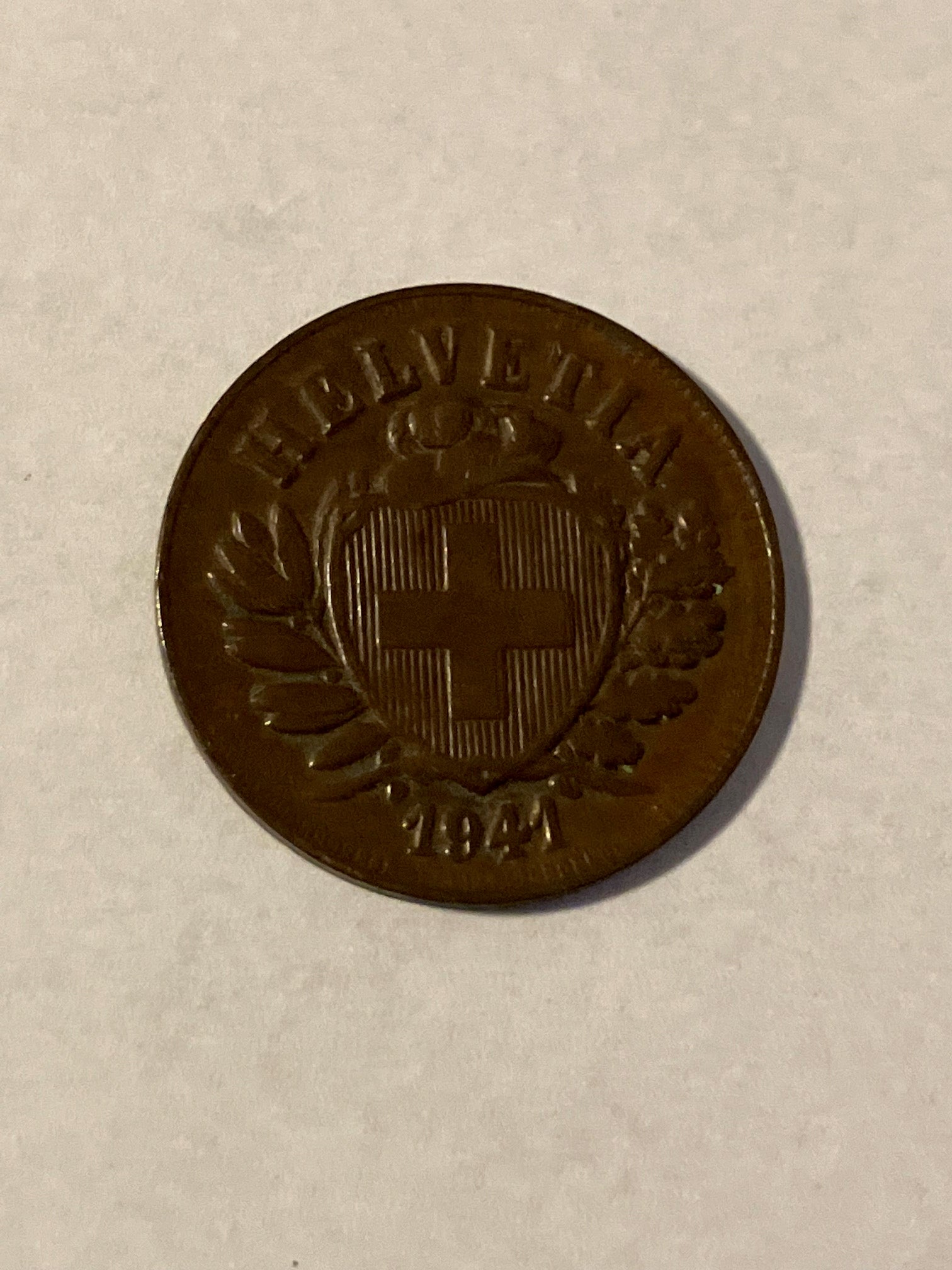 2 Rappen Switzerland 1941