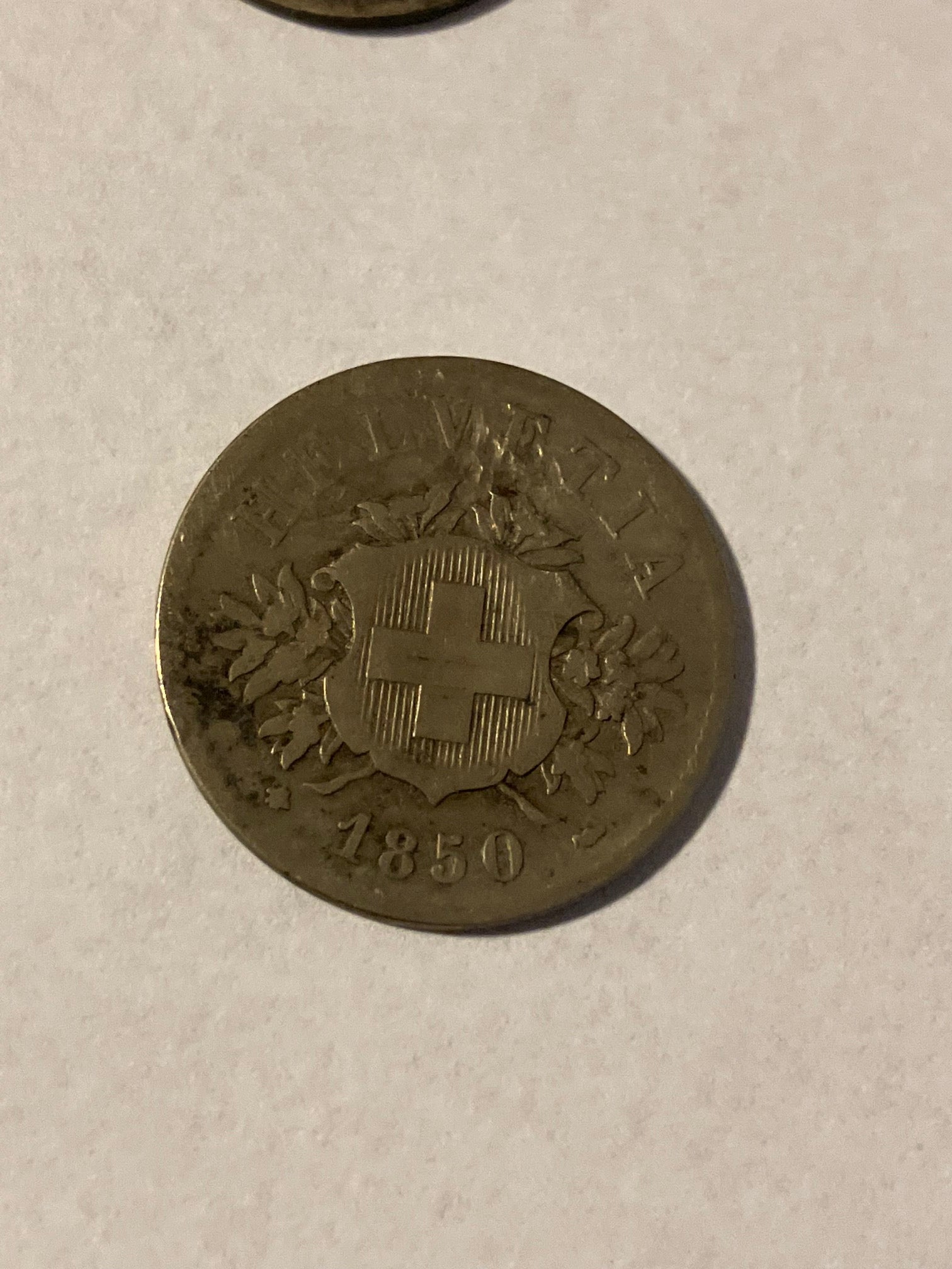 20 Rappen 1850 Switzerland