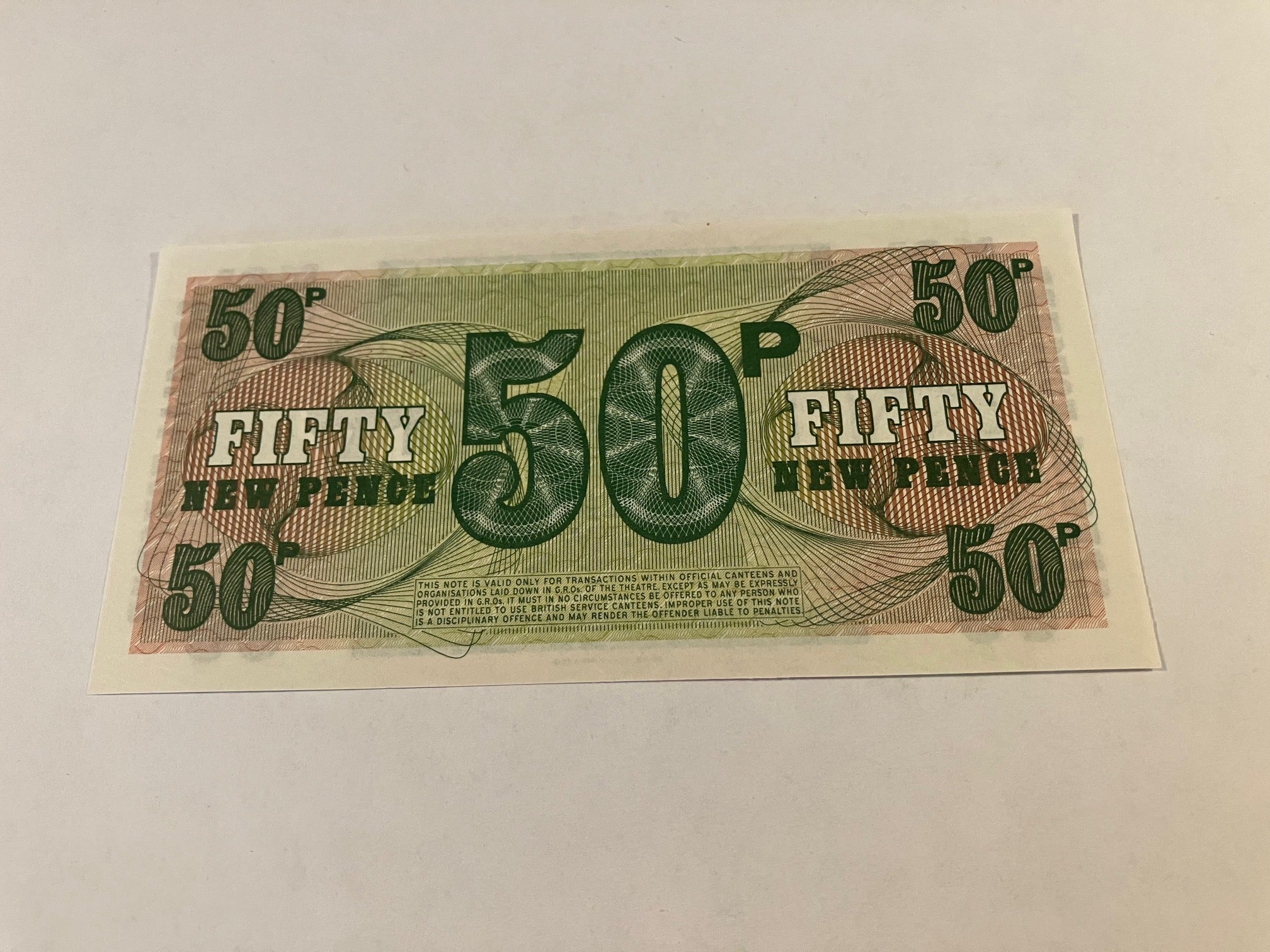 50 New Pence England