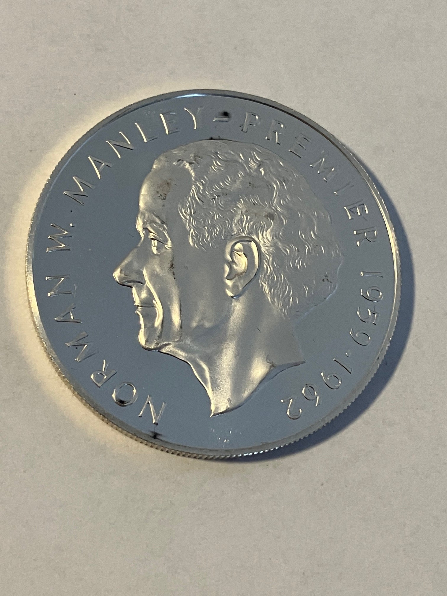 Five Dollars Jamaica 1972 - 41,48 gram .900 Silver