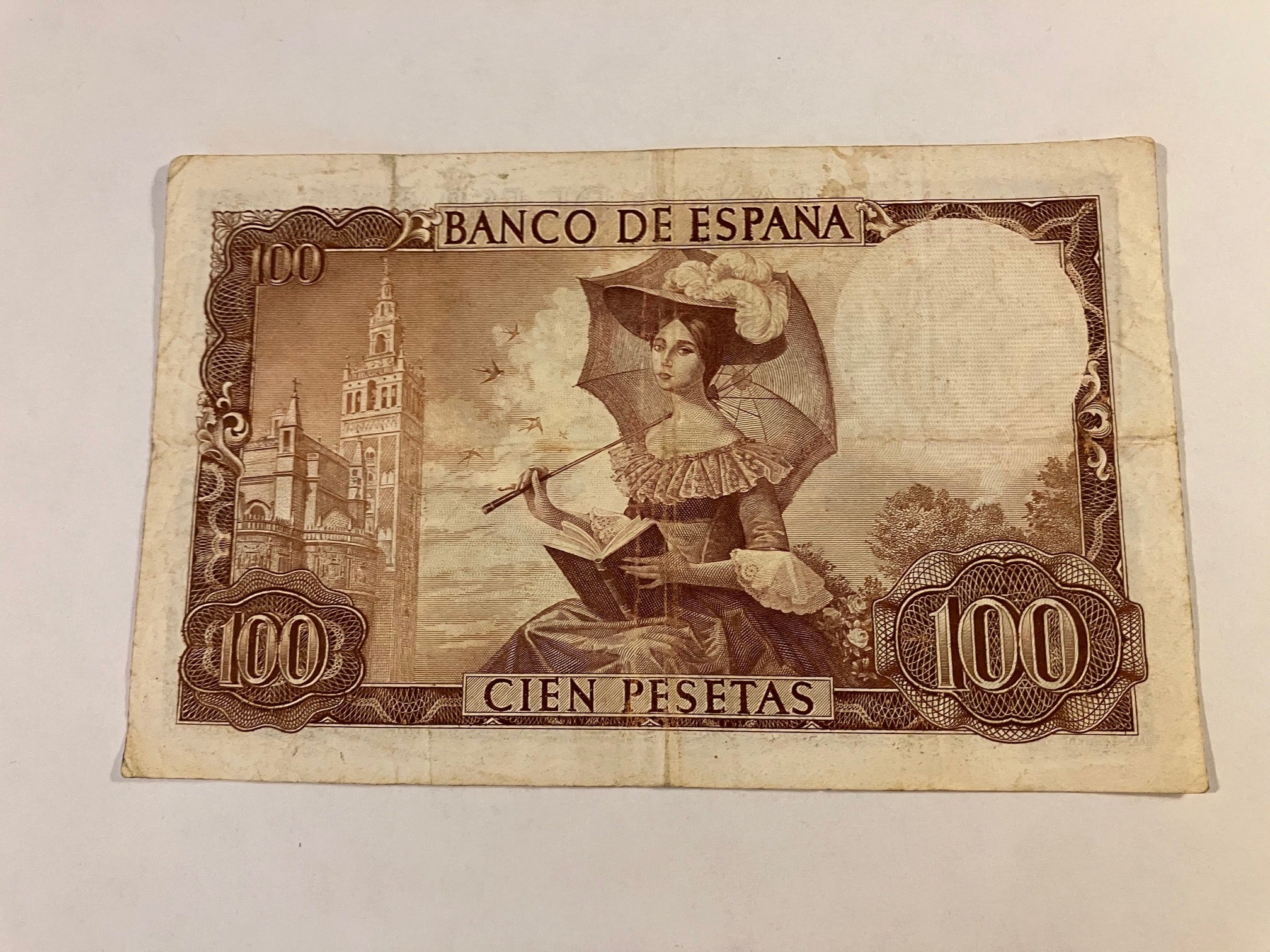 100 Pesetas 1965 Spain