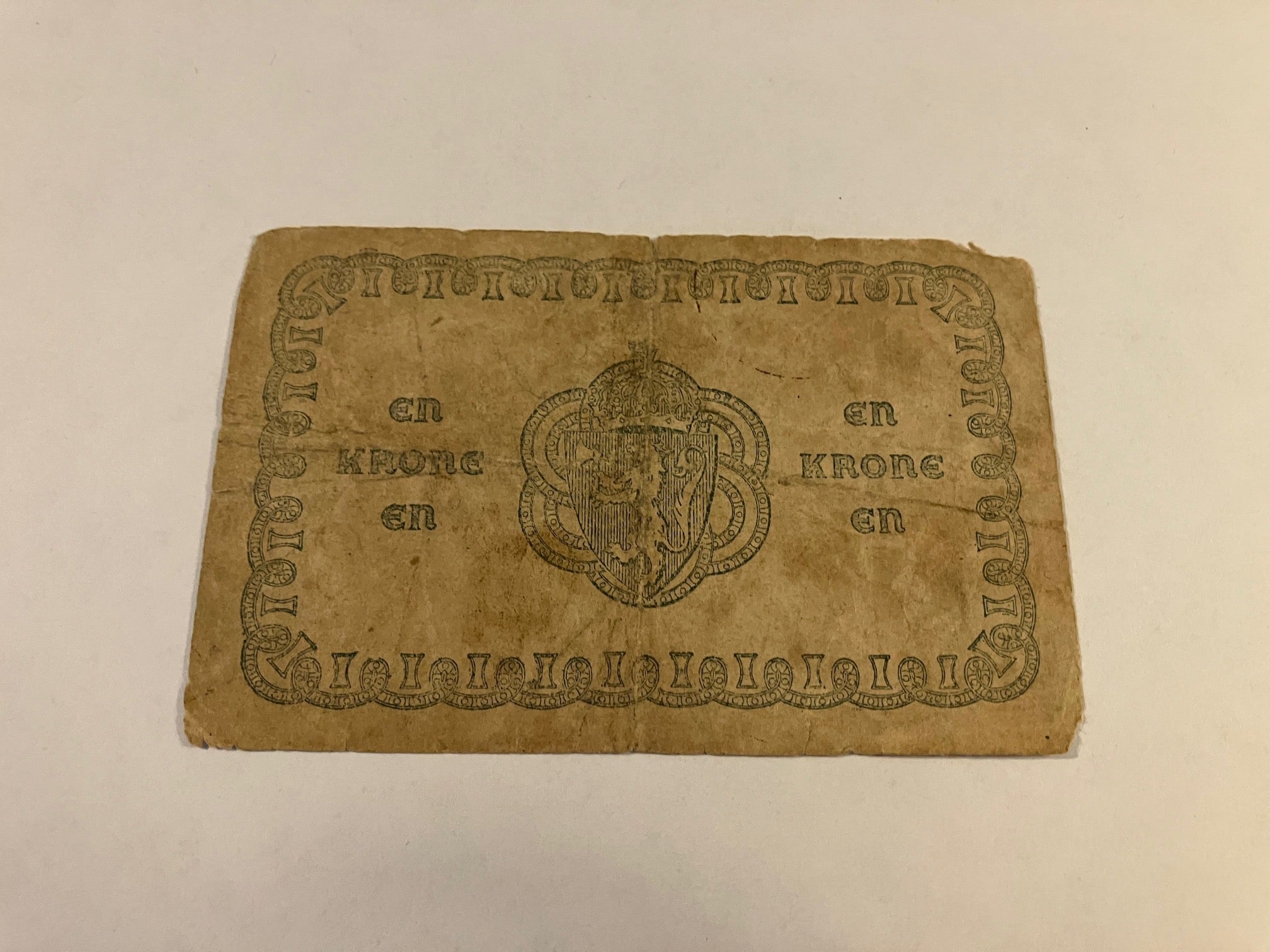 1 Krone Norge 1917