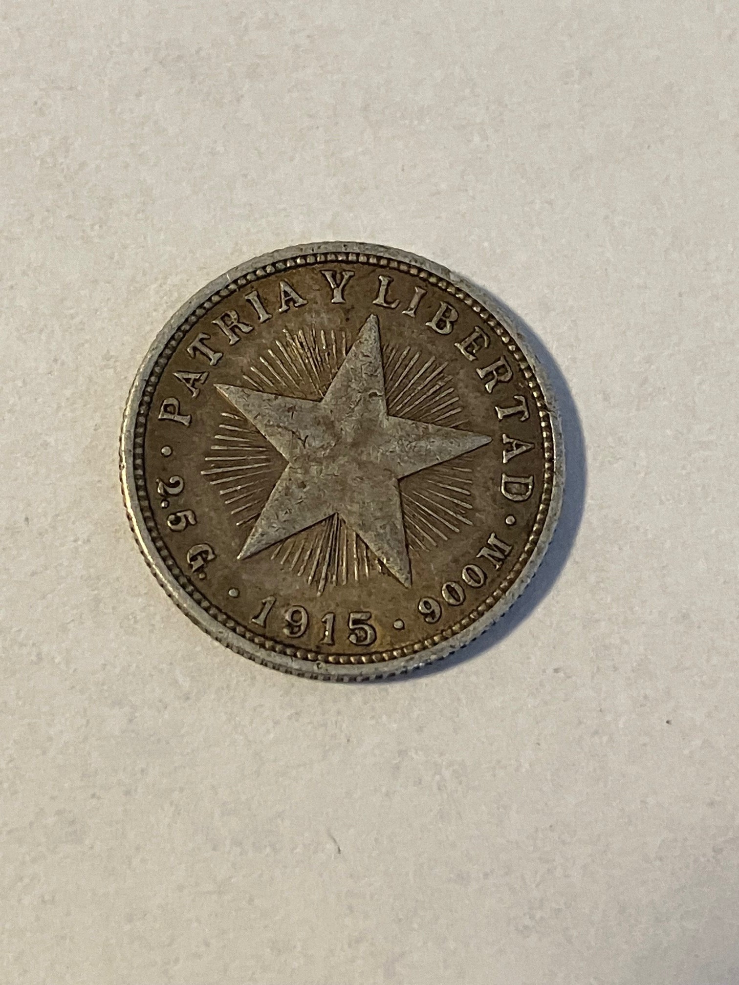 10 Centavos 1915 Cuba