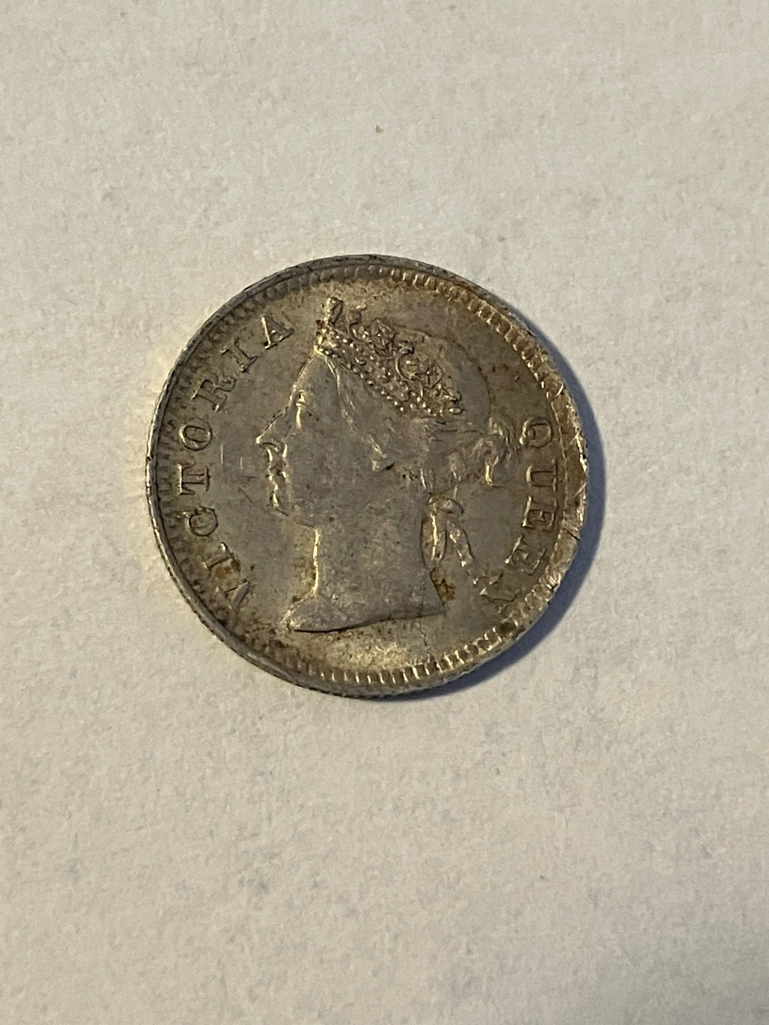 Five Cents Hong Kong 1897