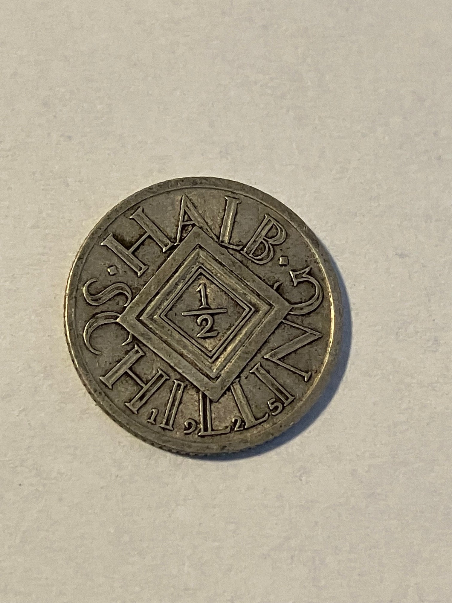 1/2 Schilling 1925 Austria