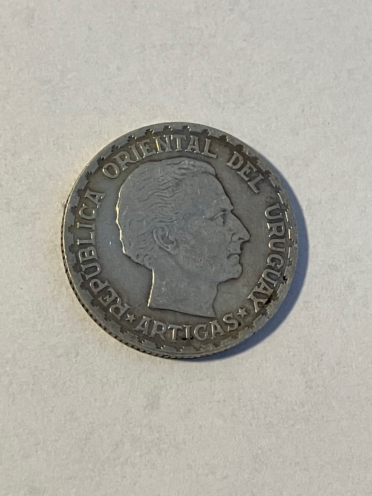 50 Centesimos 1943 Uruguay