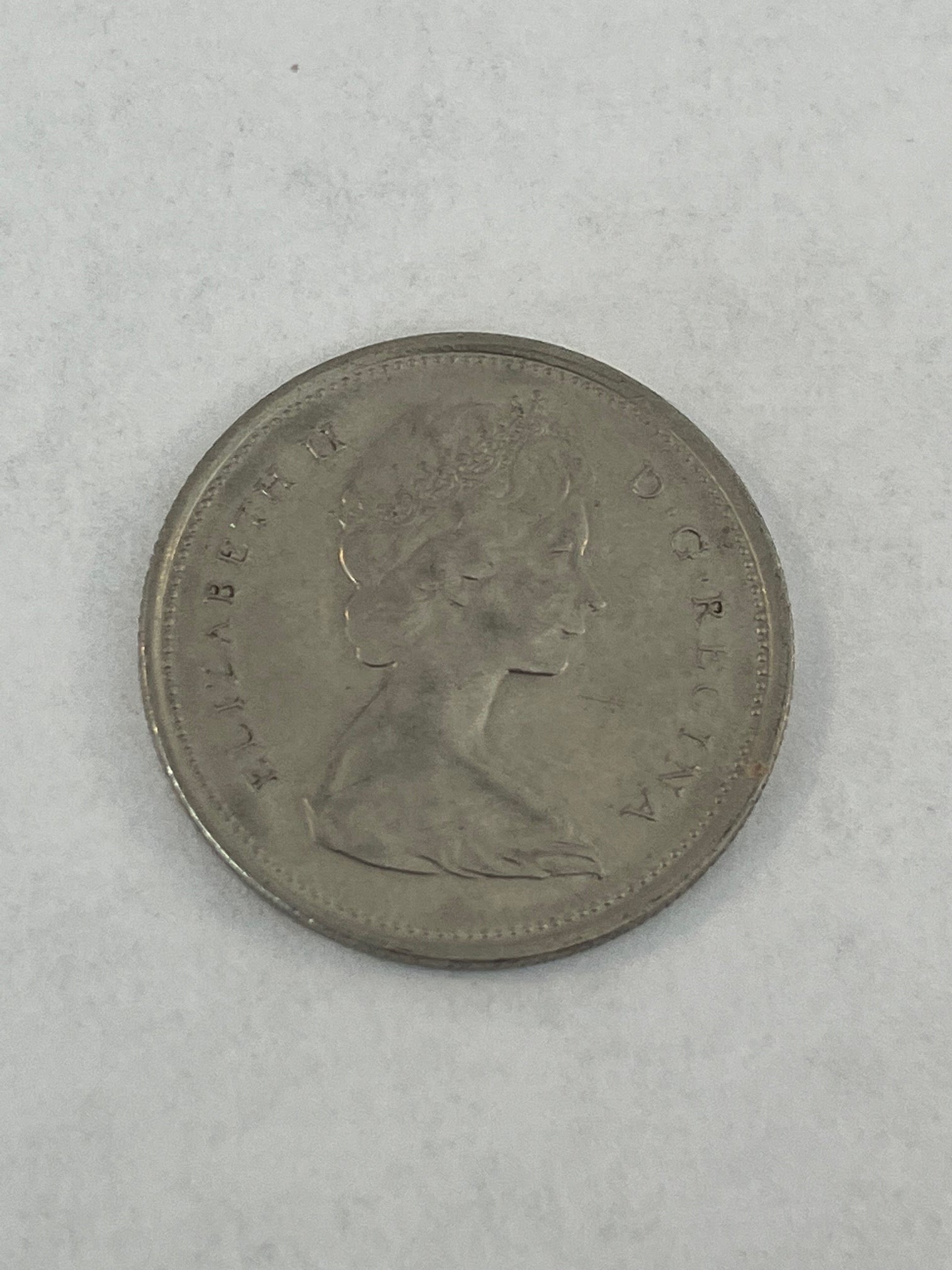 25 Cents Canada 1968