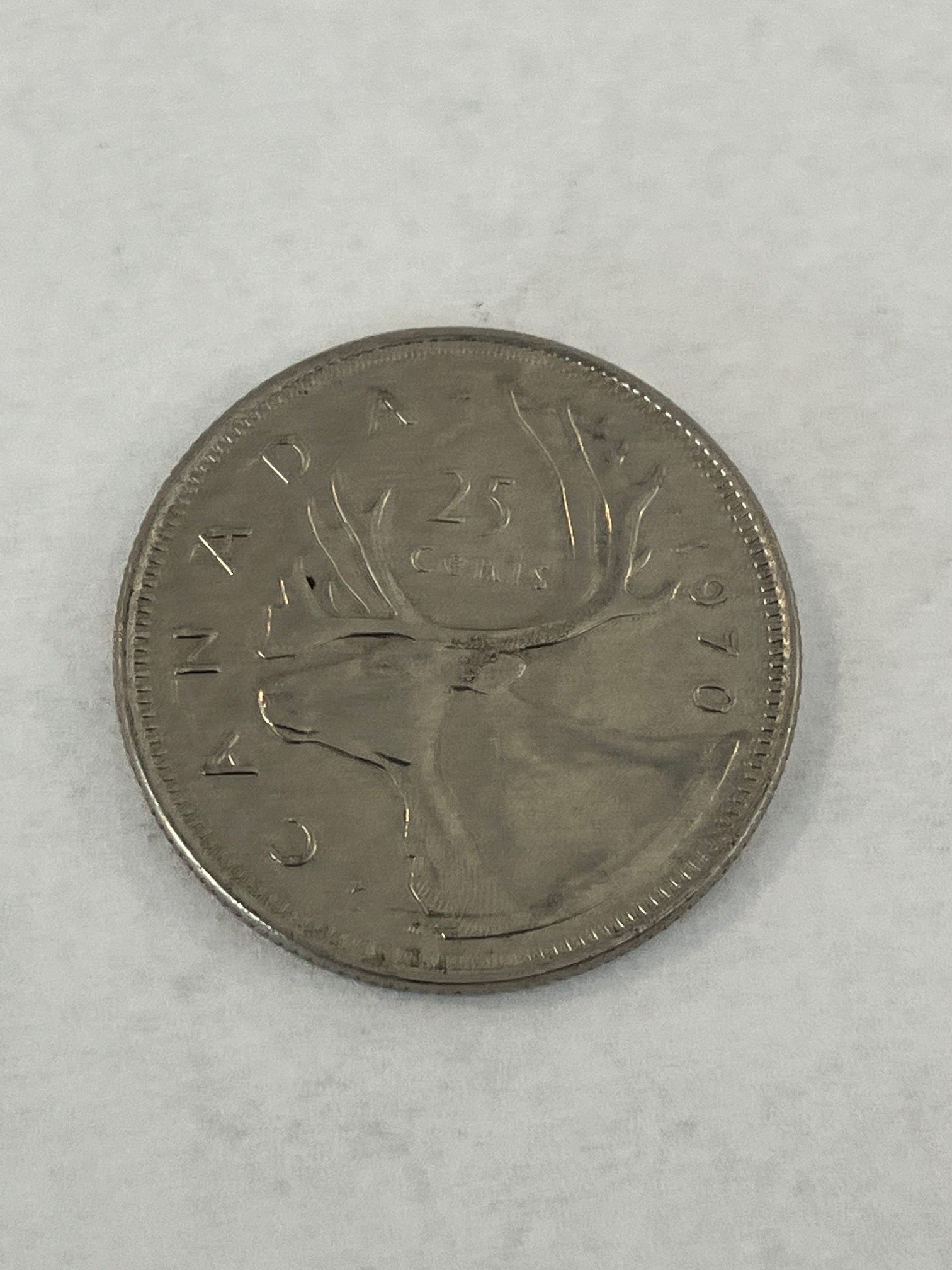 25 Cents Canada 1970