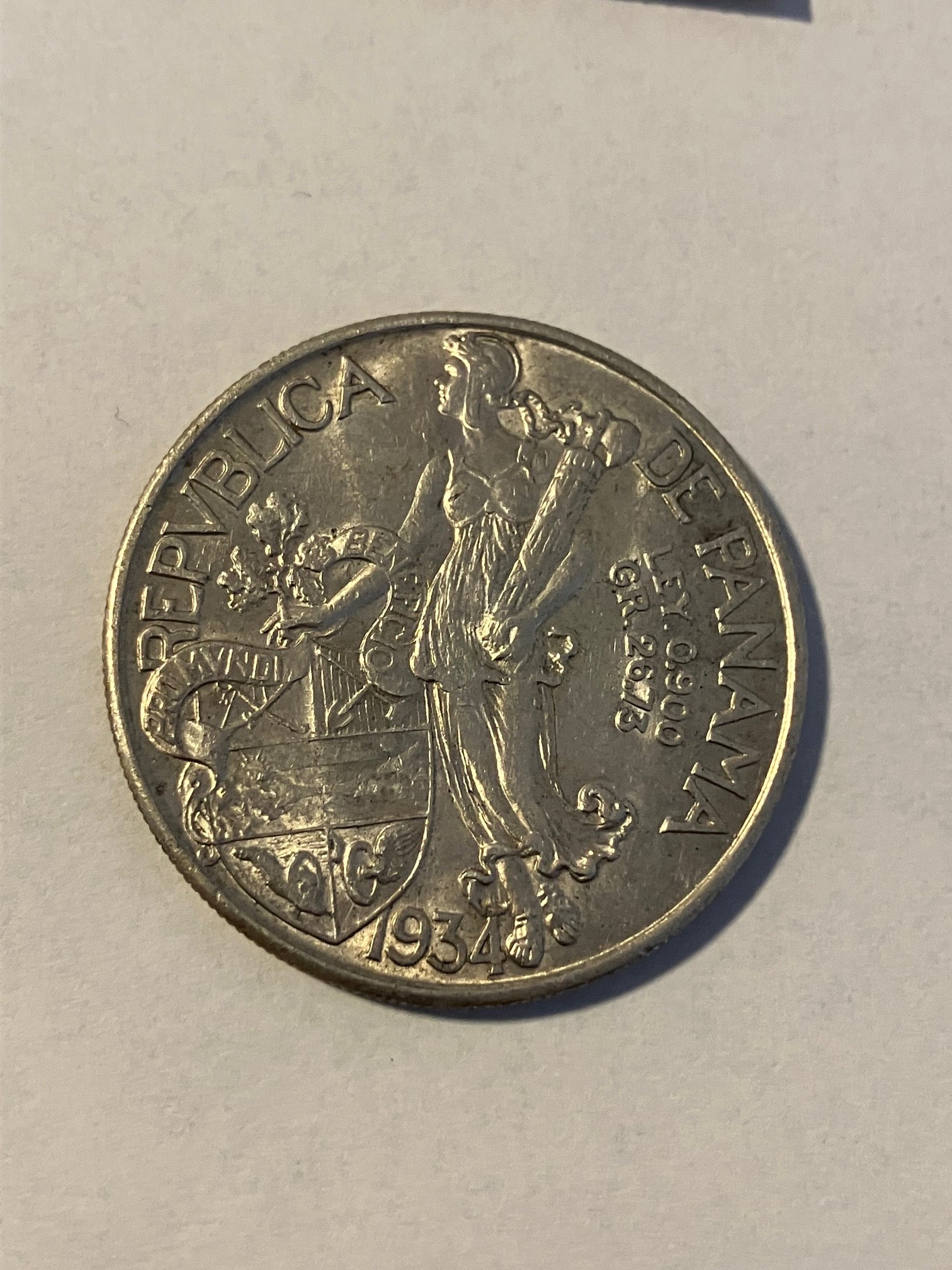 1 Balboa 1934 Panama