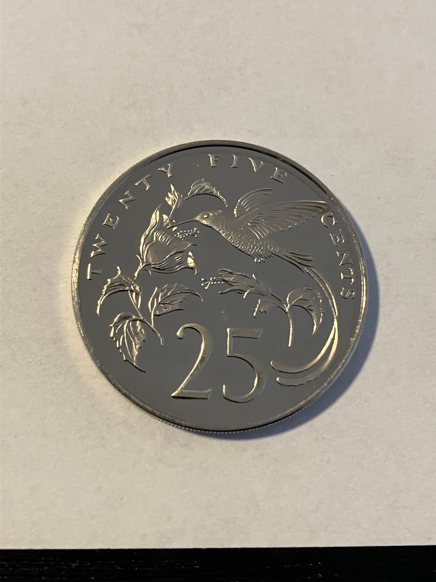 25 Cents Jamaica 1977