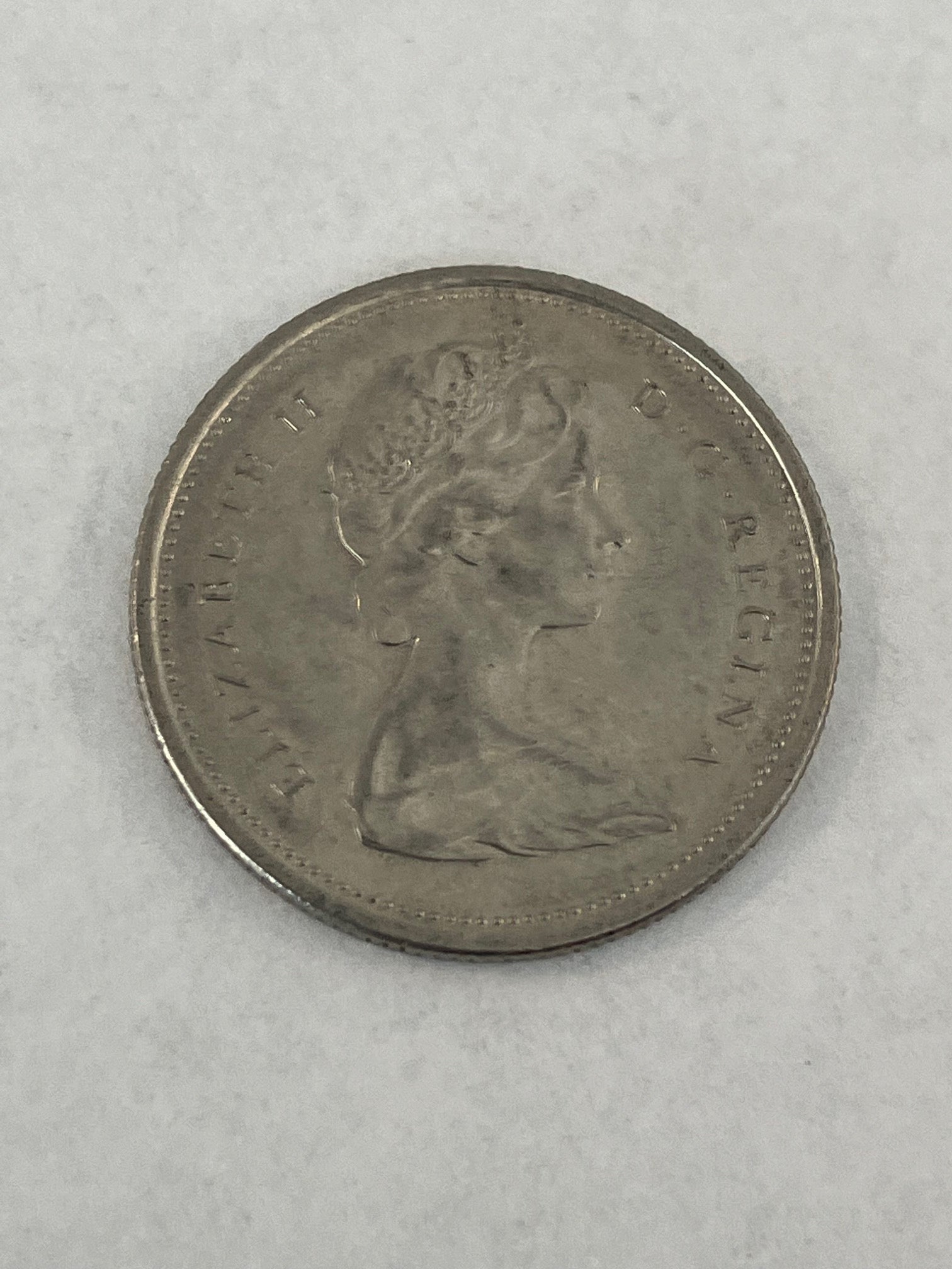 25 Cents Canada 1971