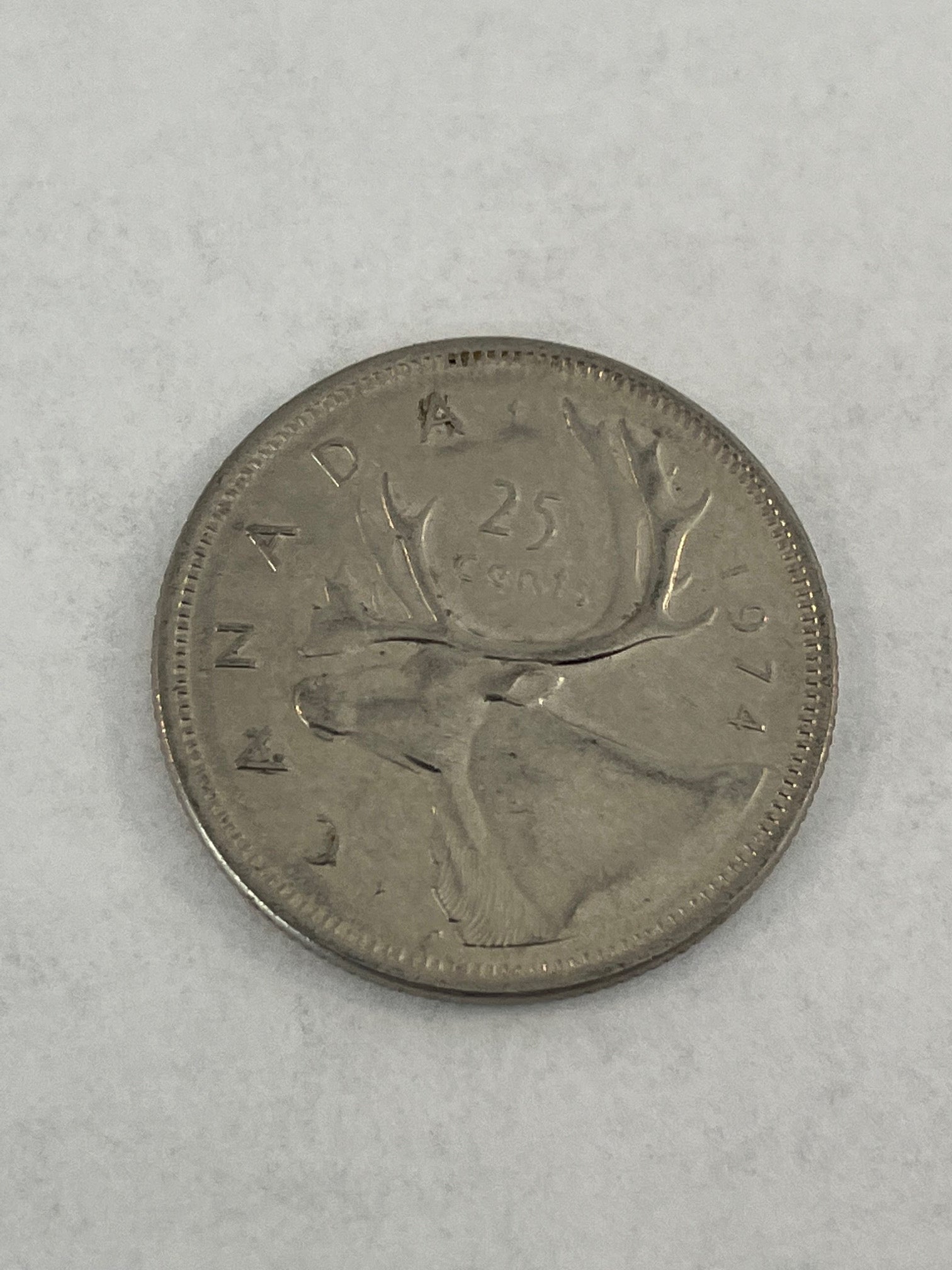 25 Cents Canada 1974