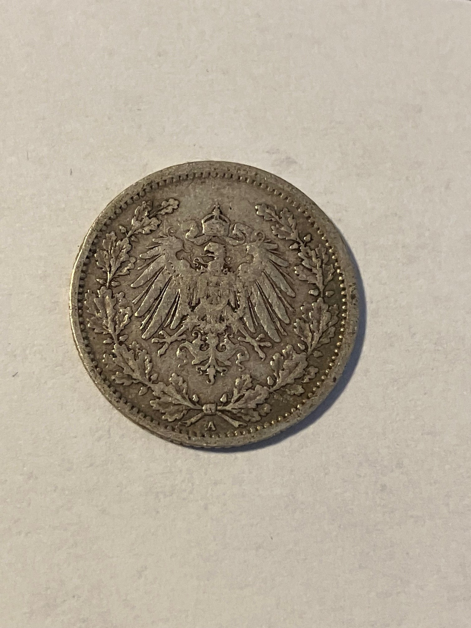 1/2 Mark 1907 Germany