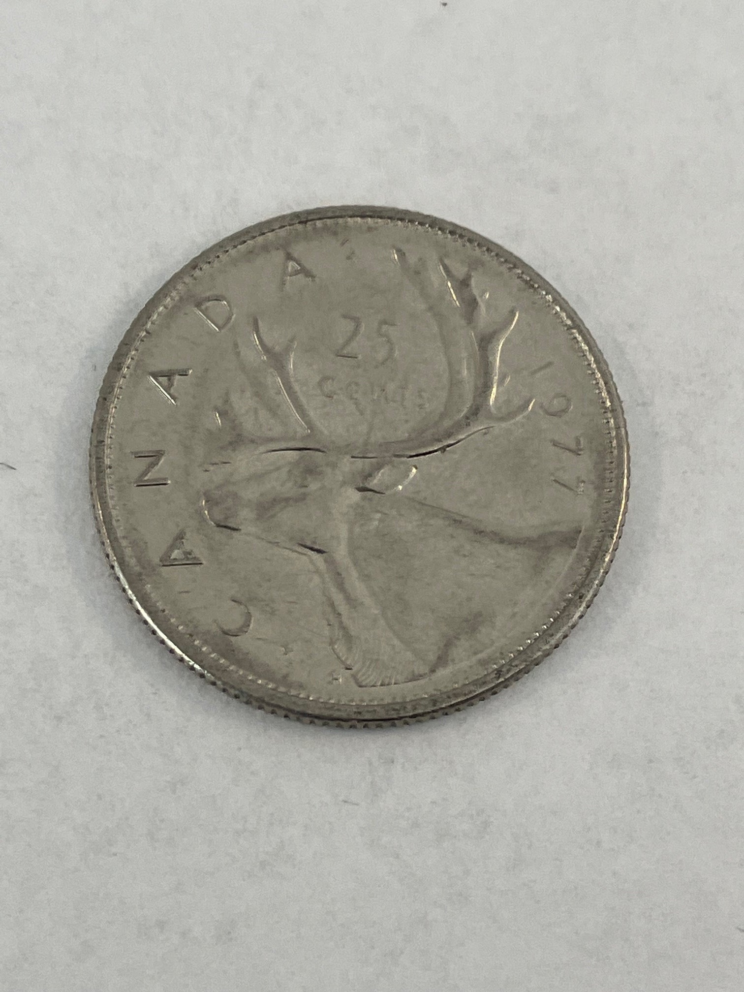 25 Cents Canada 1977