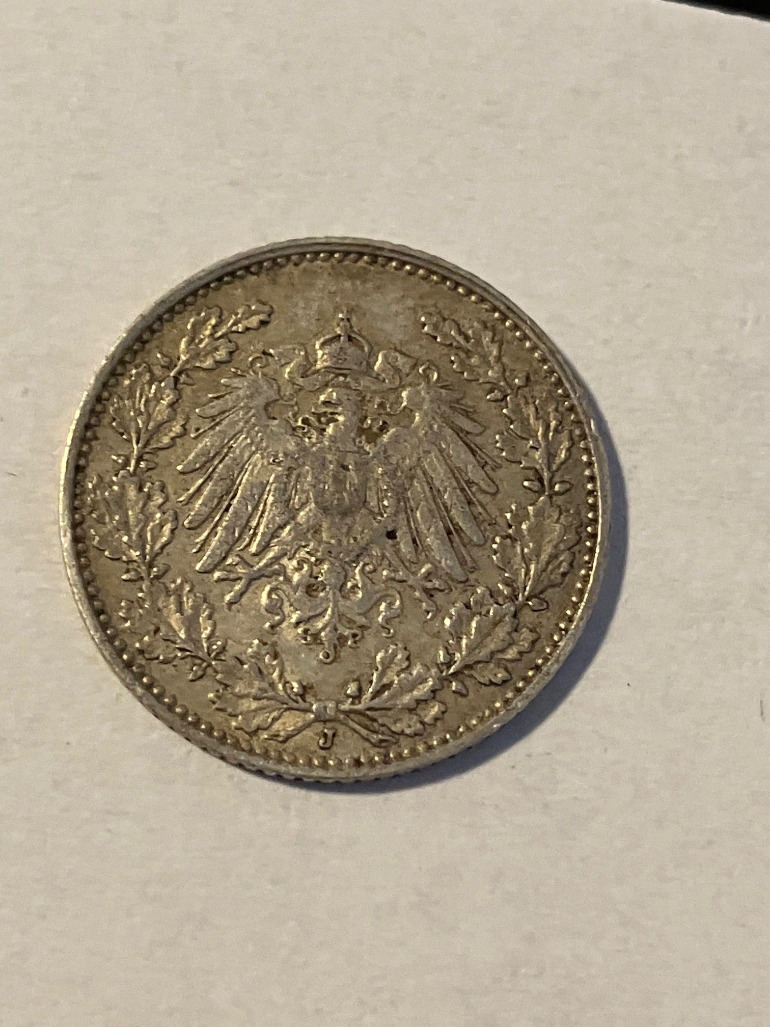 1/2 Mark 1911 Germany