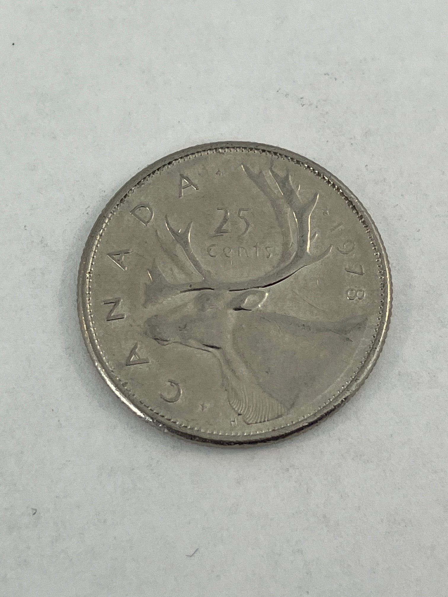 25 Cents Canada 1978