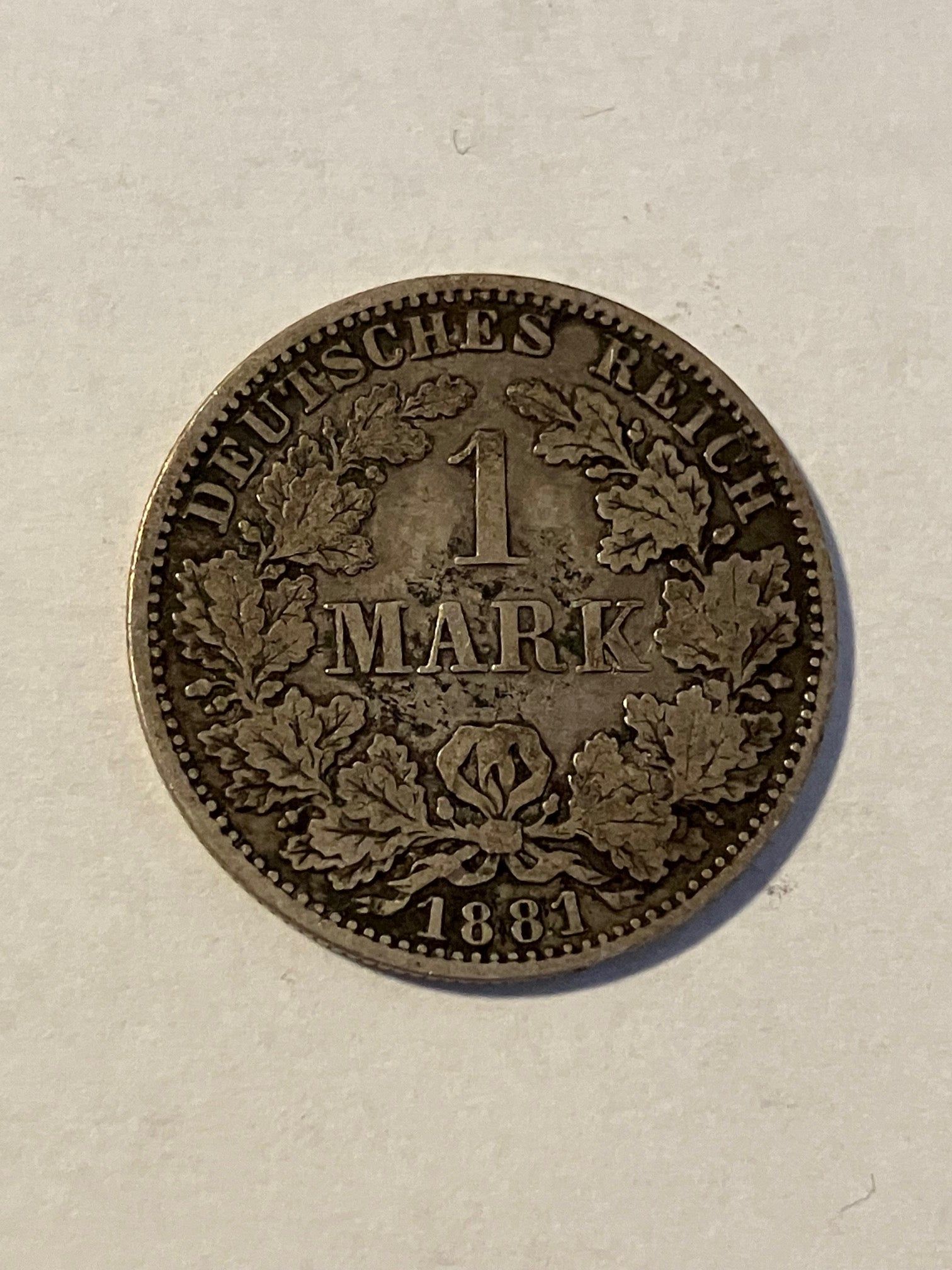 1 Mark 1881 Germany