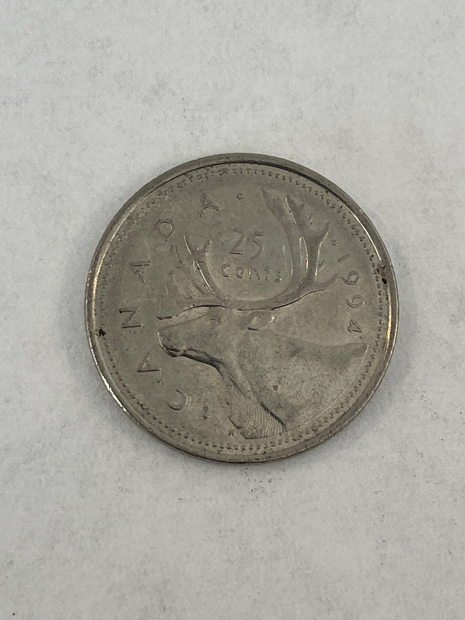 25 Cents Canada 1994