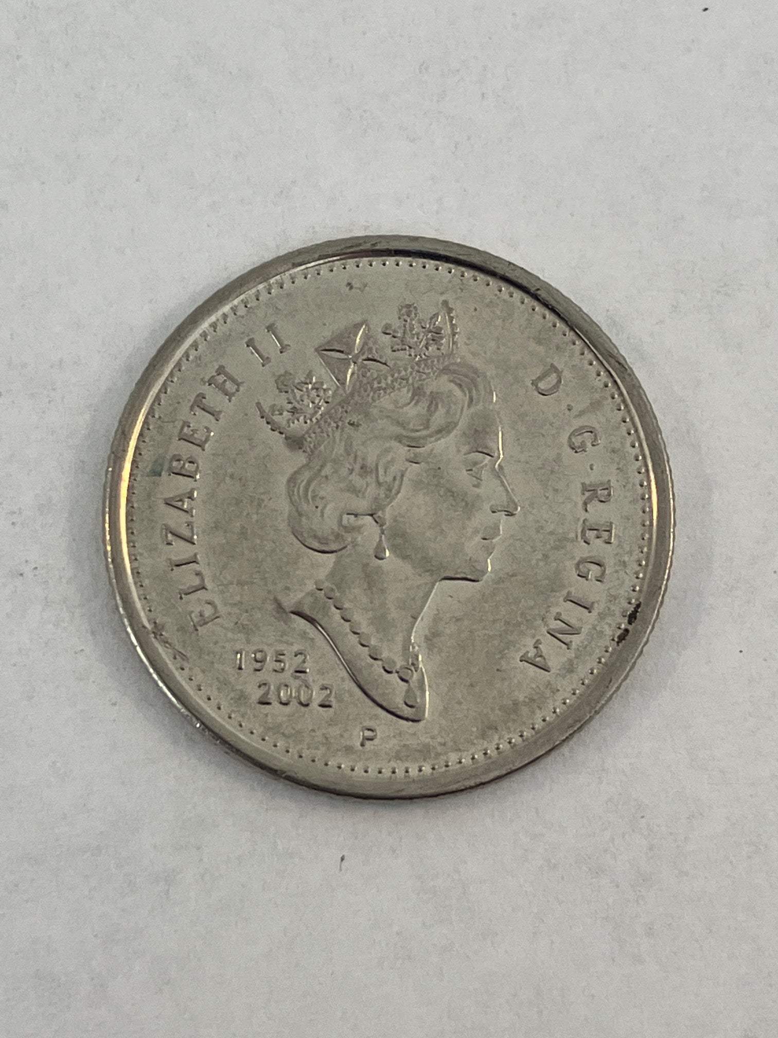 25 Cents Canada 2002 - Jubilee