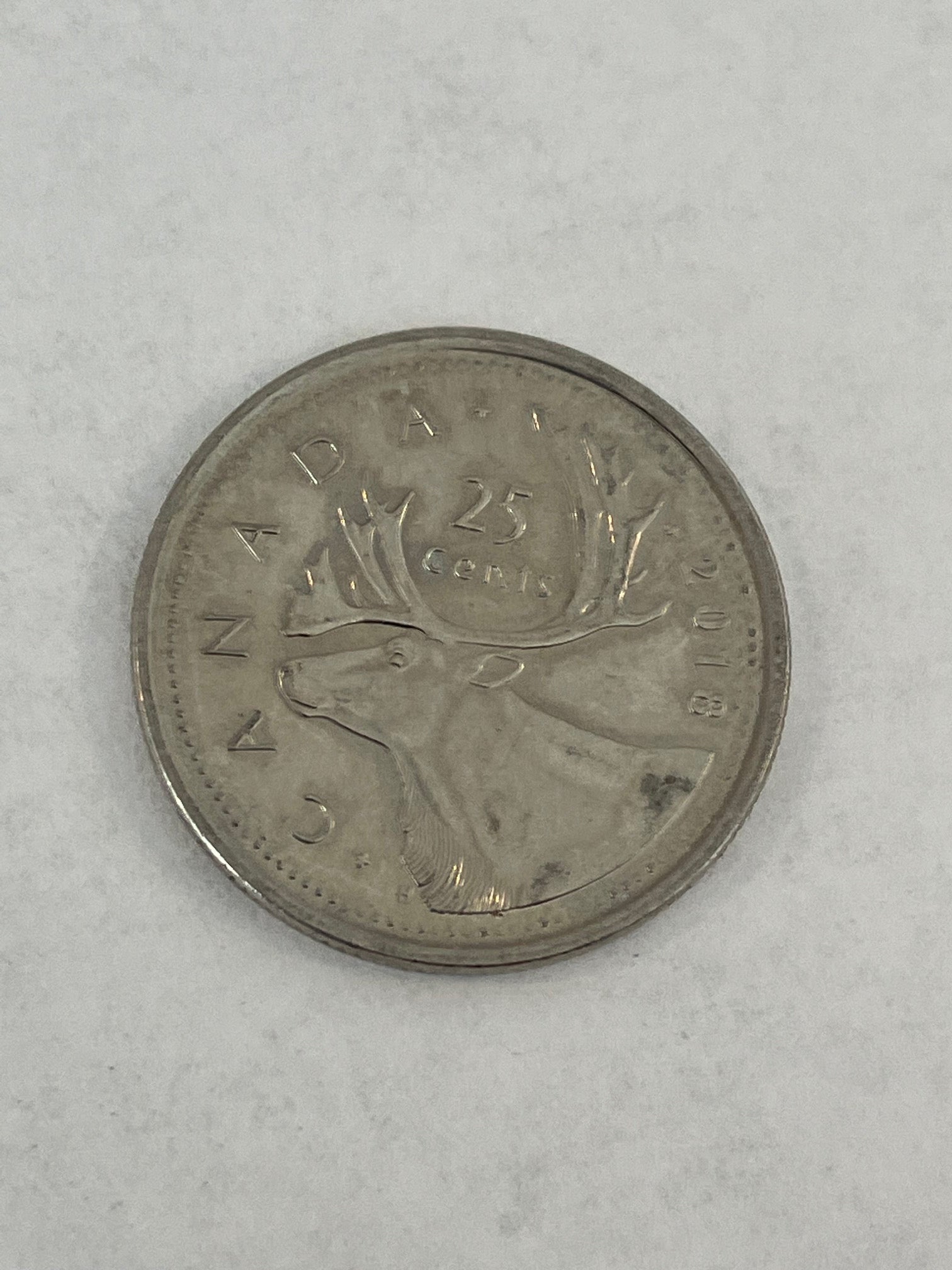 25 Cents Canada 2018