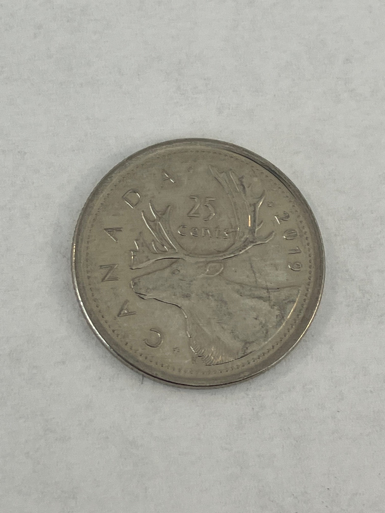 25 Cents Canada 2019