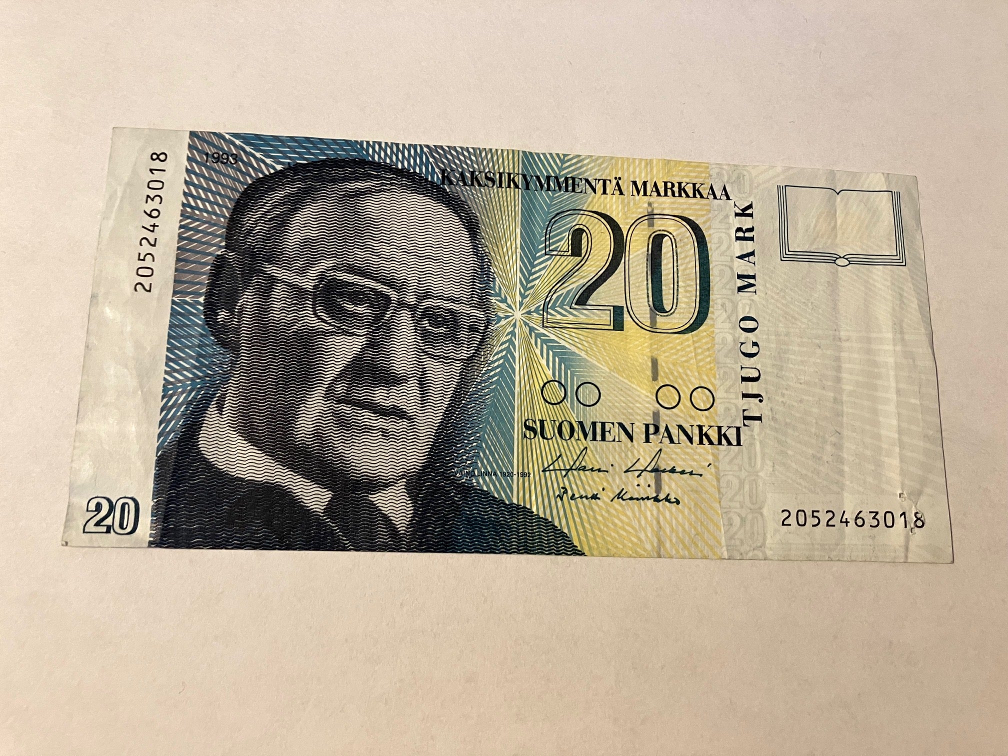 20 Mark Finland 1993